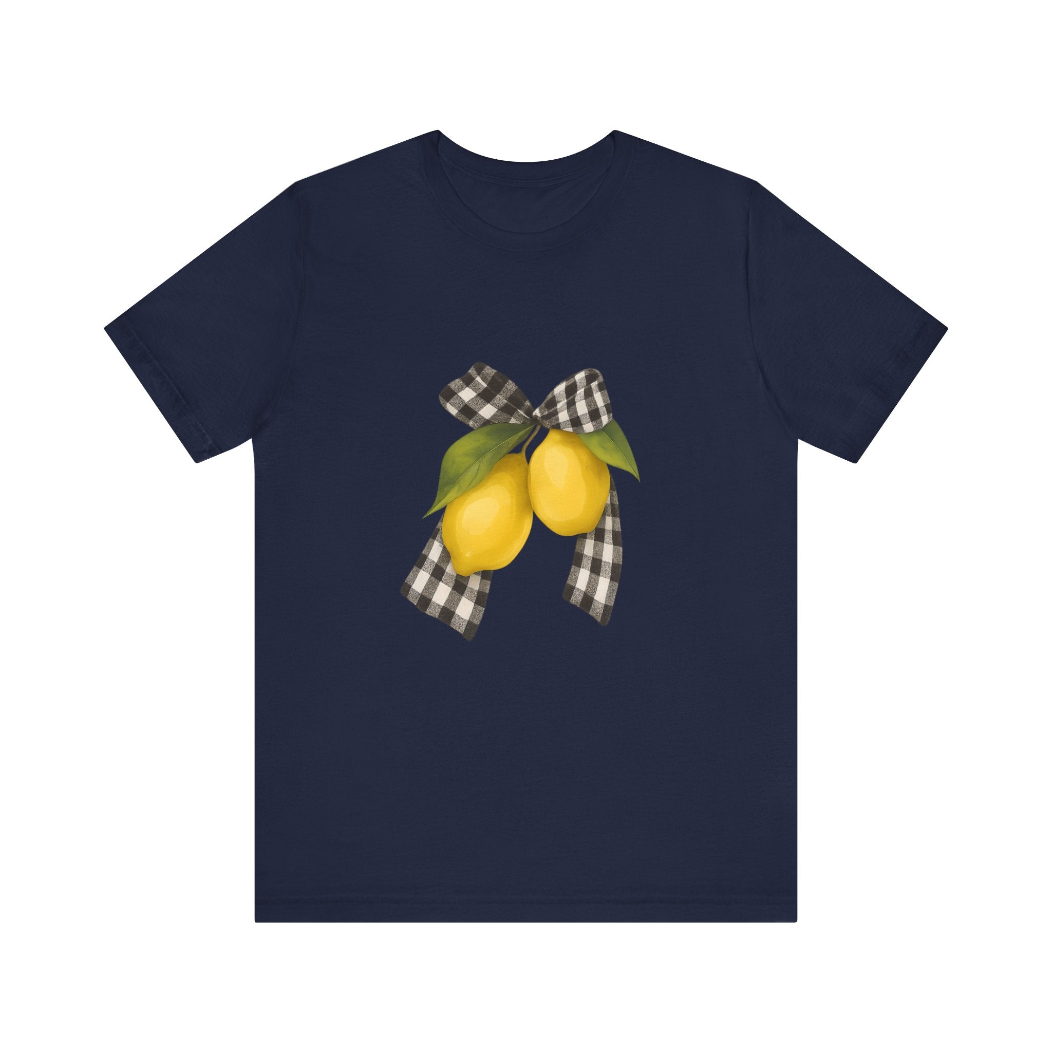 Lemon Print Unisex Tee - Perfect for Summer Parties, Gifts, Everyday wear, Festivals, and Home Decor