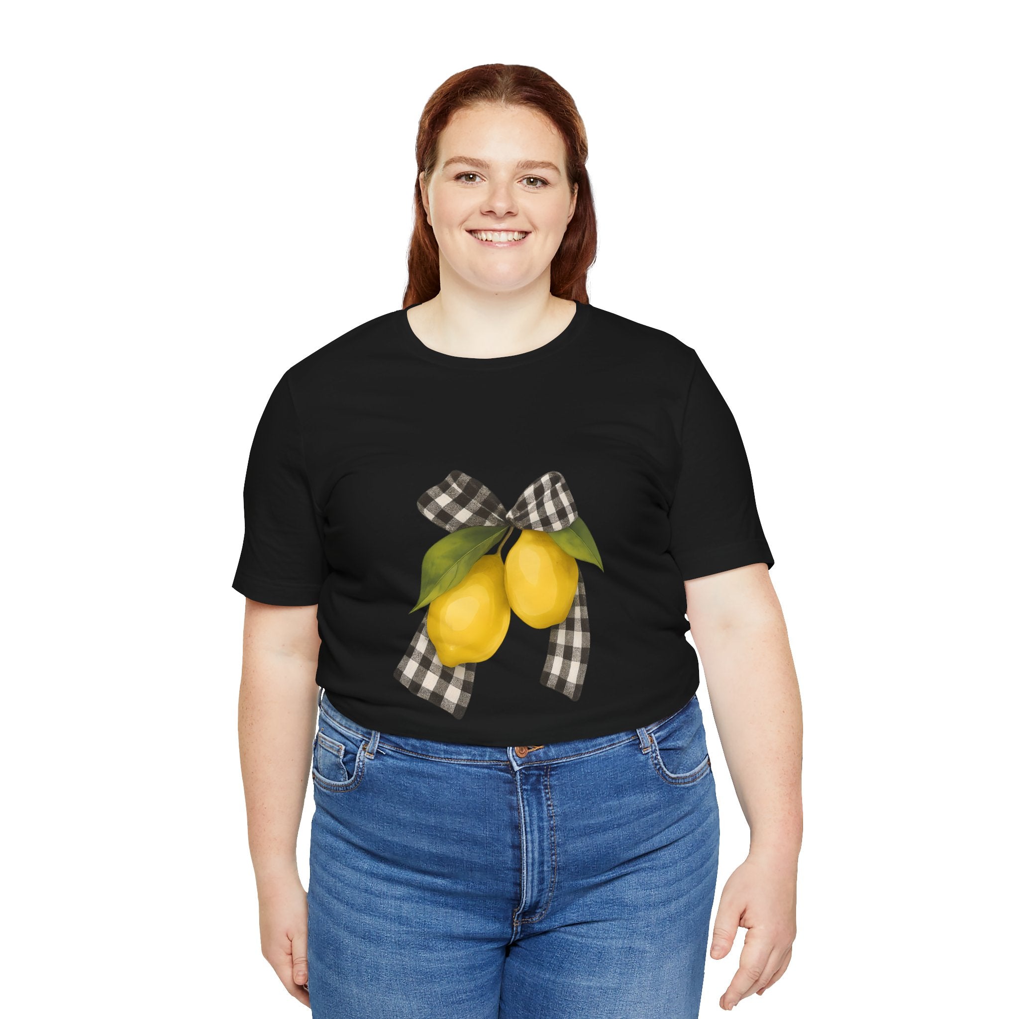 Lemon Print Unisex Tee - Perfect for Summer Parties, Gifts, Everyday wear, Festivals, and Home Decor