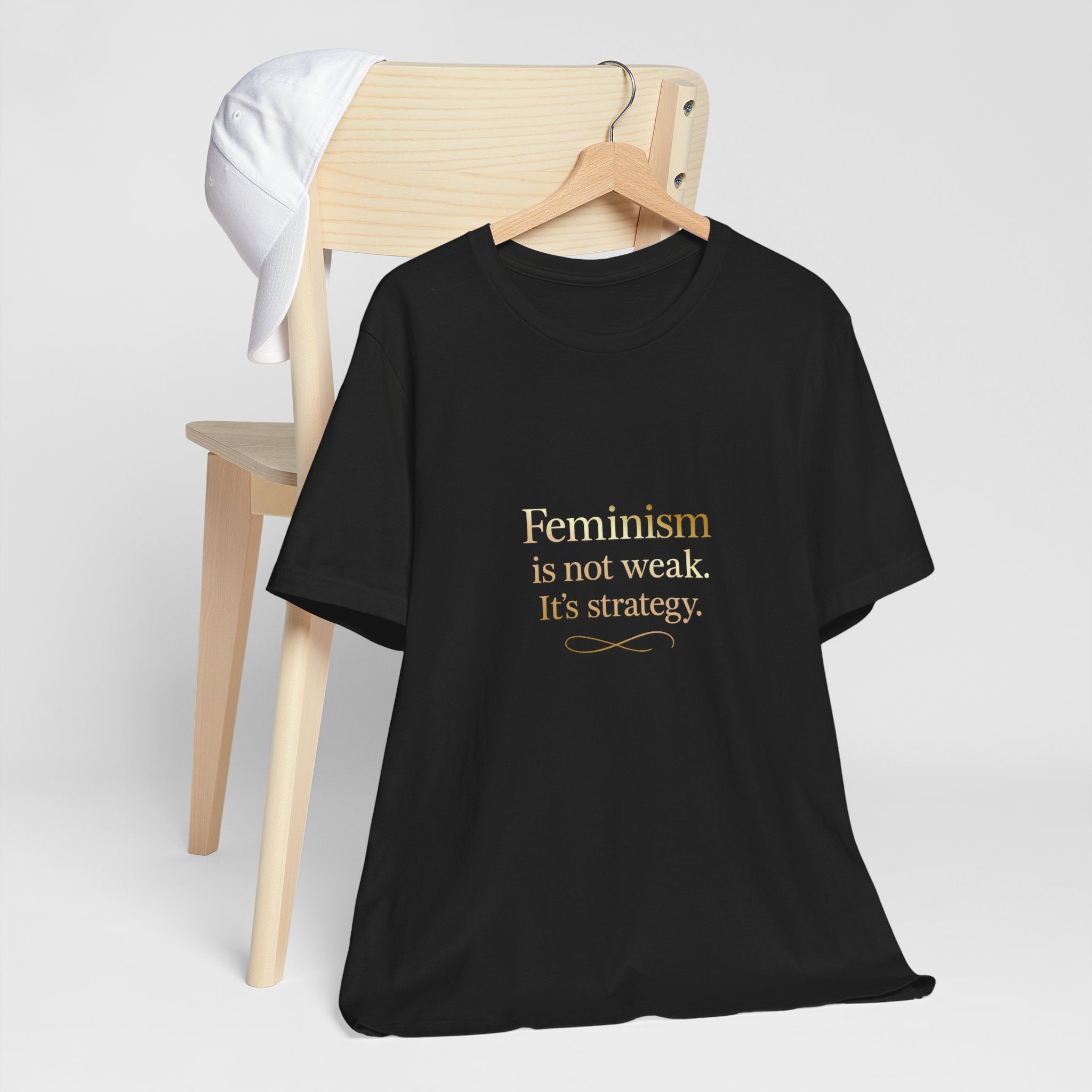 Feminism Is Not Weak Tee Bold Feminist Statement Shirt