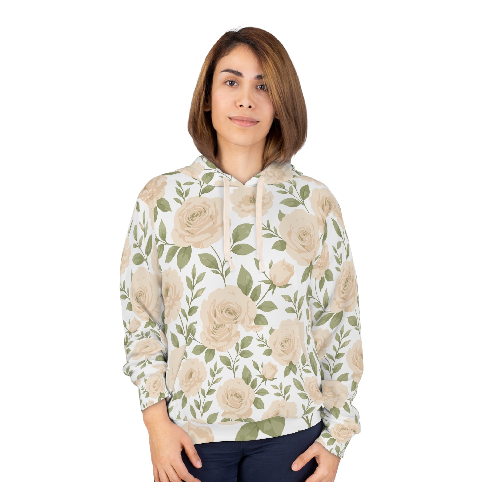Luxury Floral Elegance Hoodie