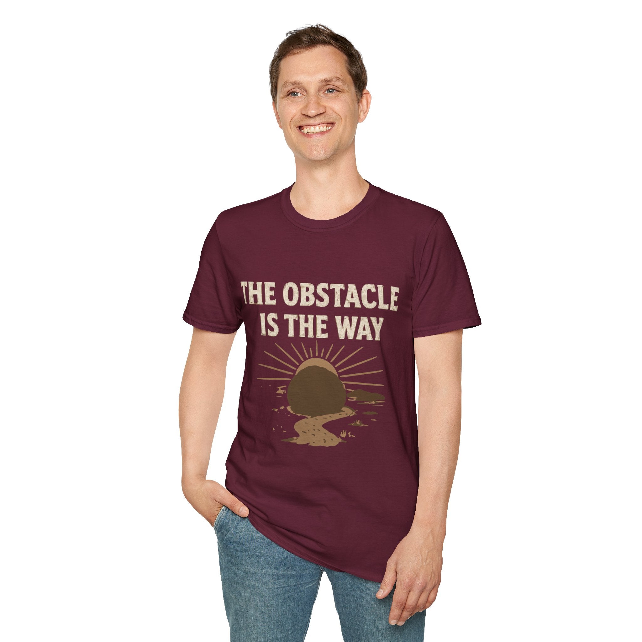 Graphic T-Shirt - The Obstacle is the Way