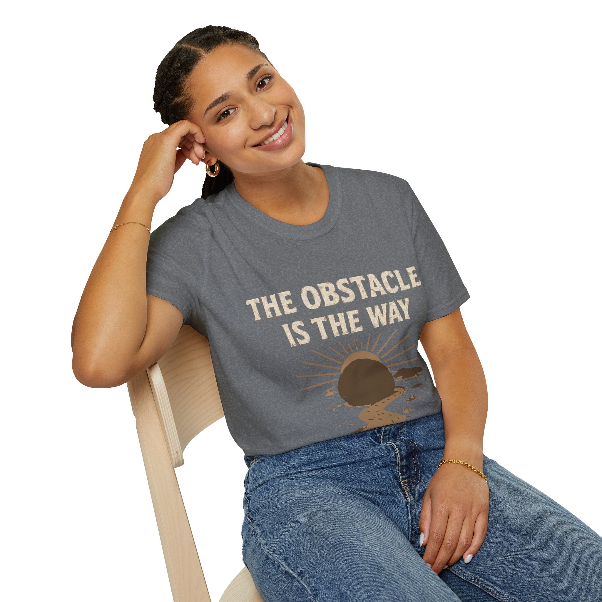 Graphic T-Shirt - The Obstacle is the Way