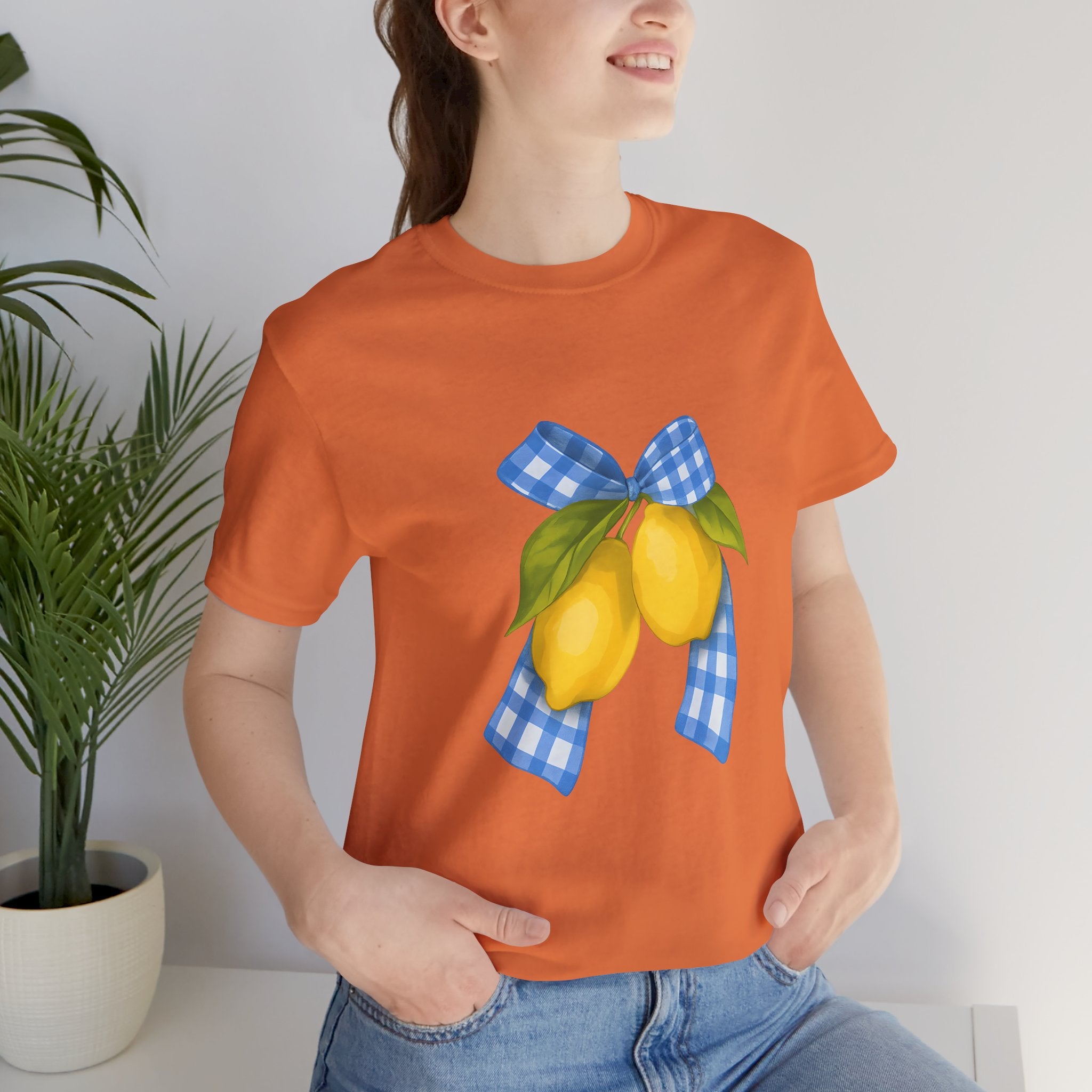 Lemon Blossom Unisex Tee - Summer Vibes, Farmhouse Style, Gifts for Her, Casual Wear, Garden Party Attire