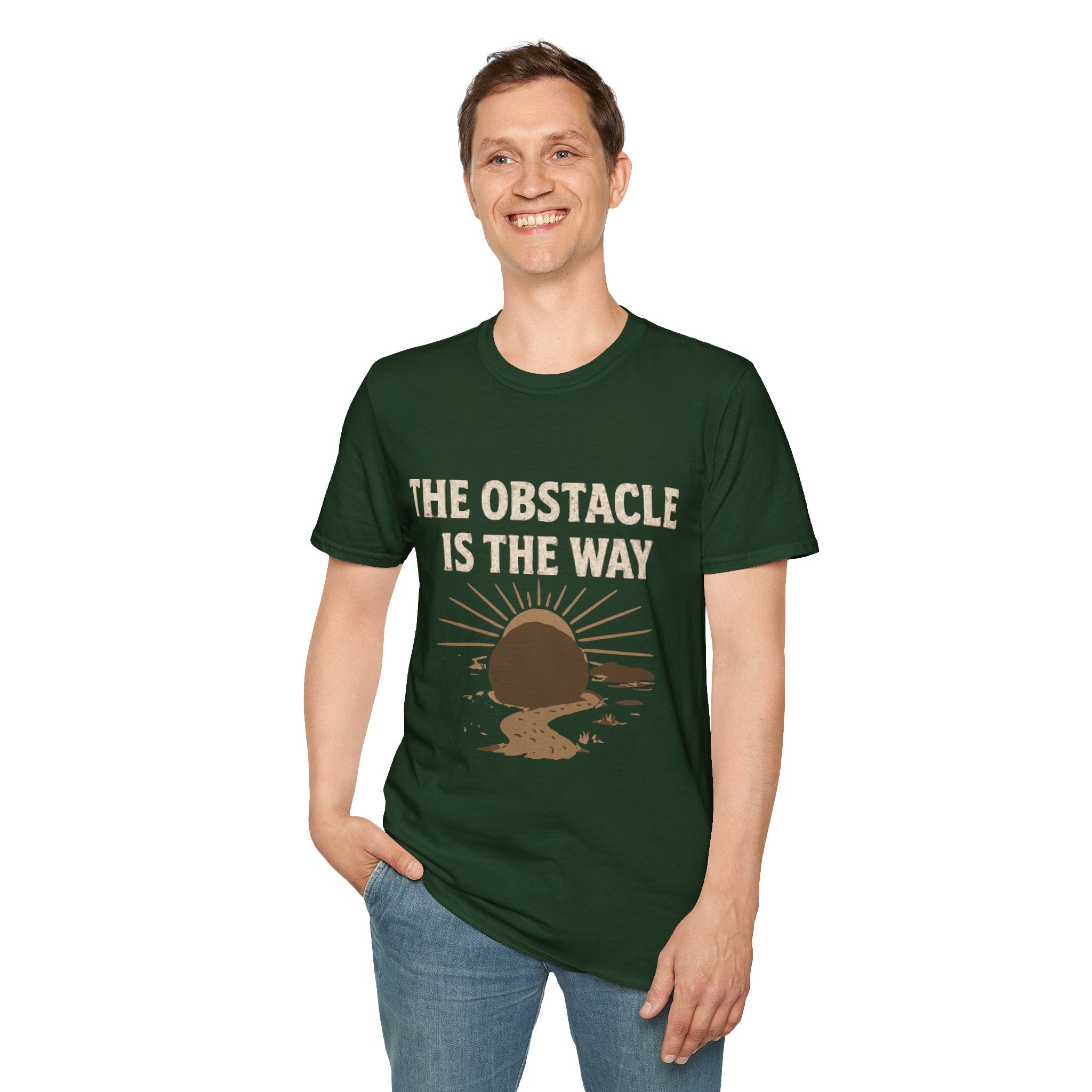 Graphic T-Shirt - The Obstacle is the Way