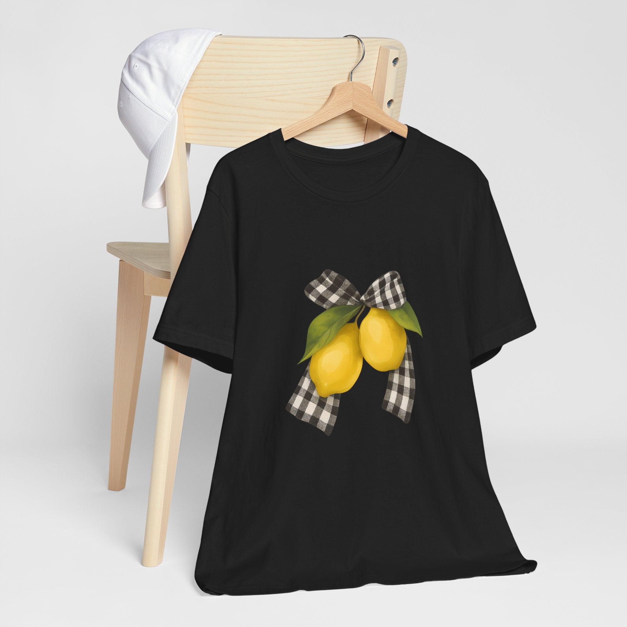 Lemon Print Unisex Tee - Perfect for Summer Parties, Gifts, Everyday wear, Festivals, and Home Decor