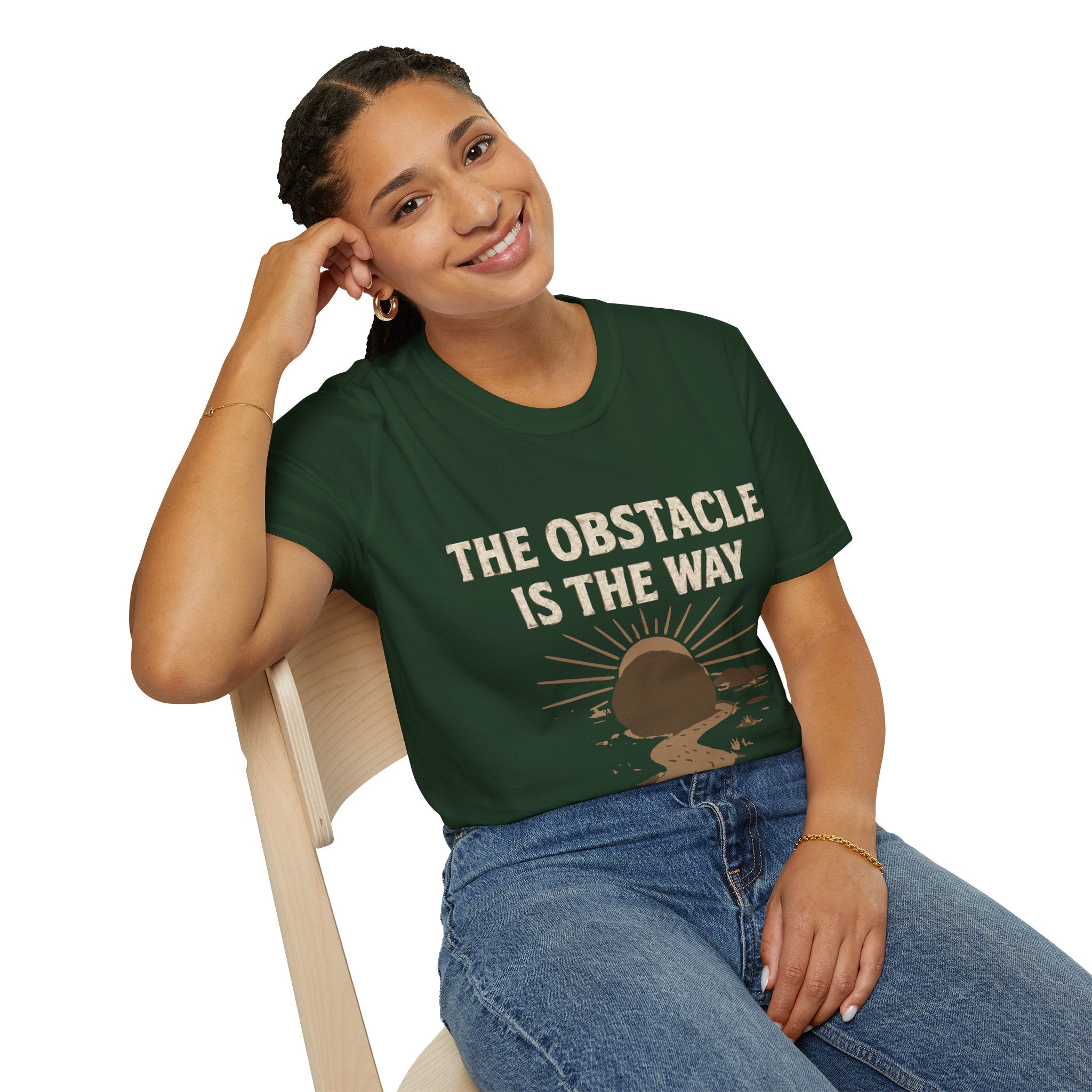 Graphic T-Shirt - The Obstacle is the Way