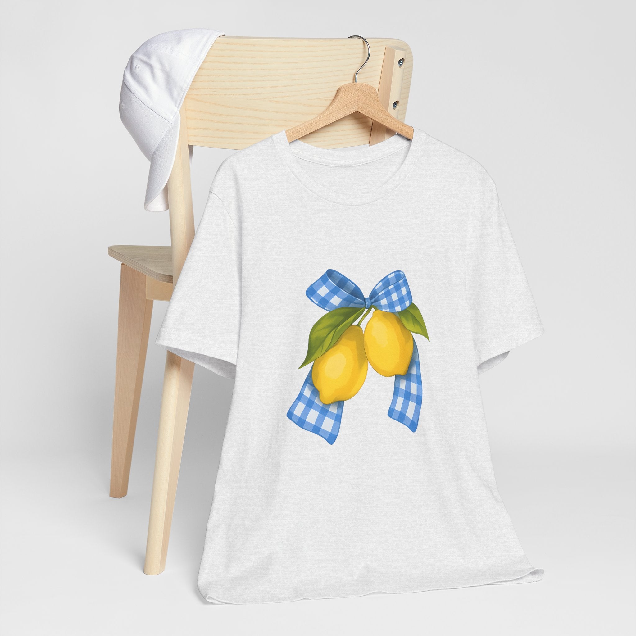 Lemon Blossom Unisex Tee - Summer Vibes, Farmhouse Style, Gifts for Her, Casual Wear, Garden Party Attire