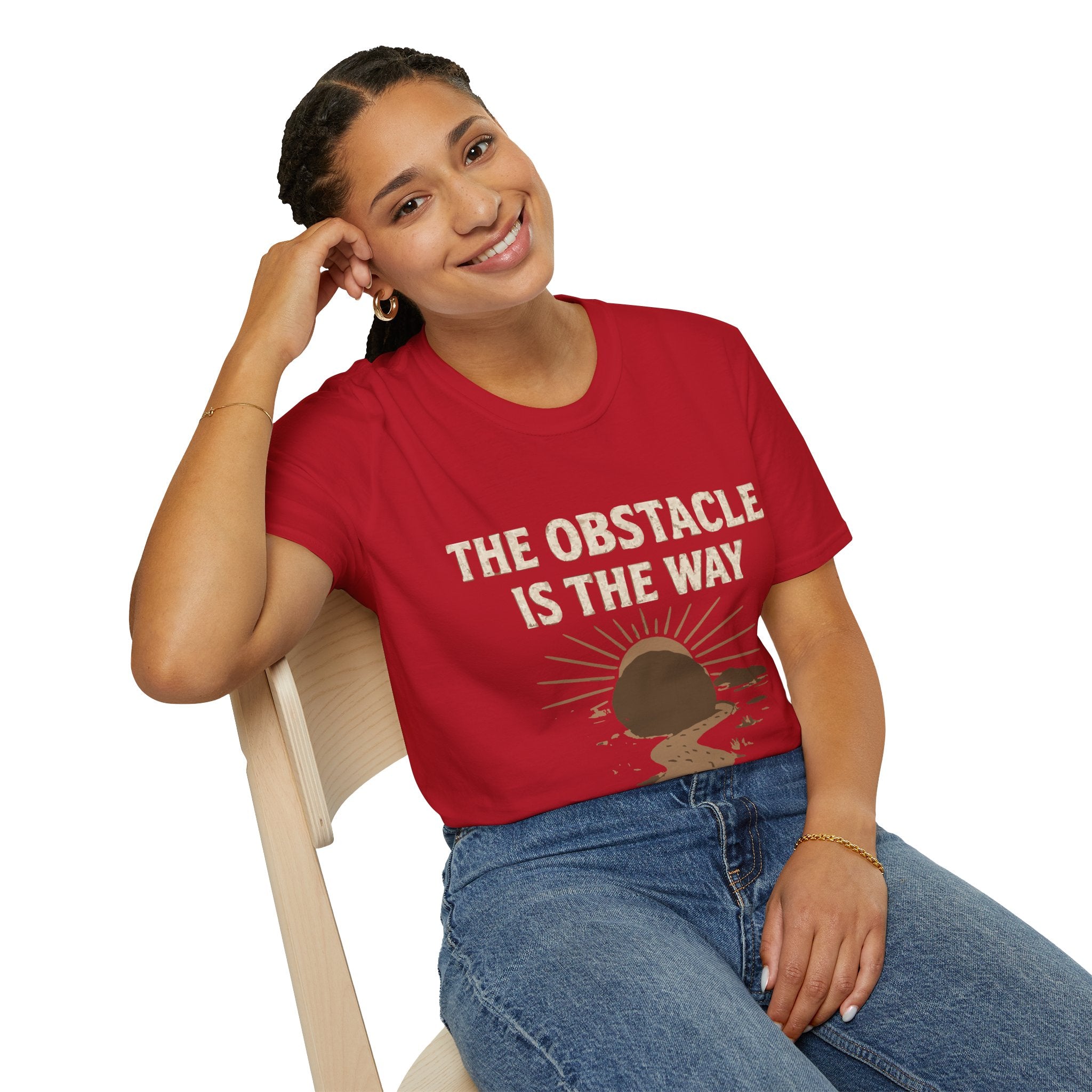 Graphic T-Shirt - The Obstacle is the Way
