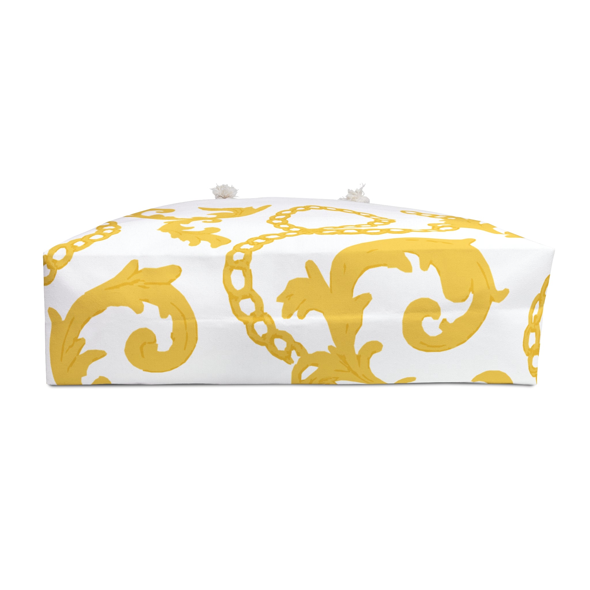 Chic Yellow Gold-Patterned Weekender Bag | Stylish Travel Tote | Perfect Gift for Getaways, Vacations, and Beach Days