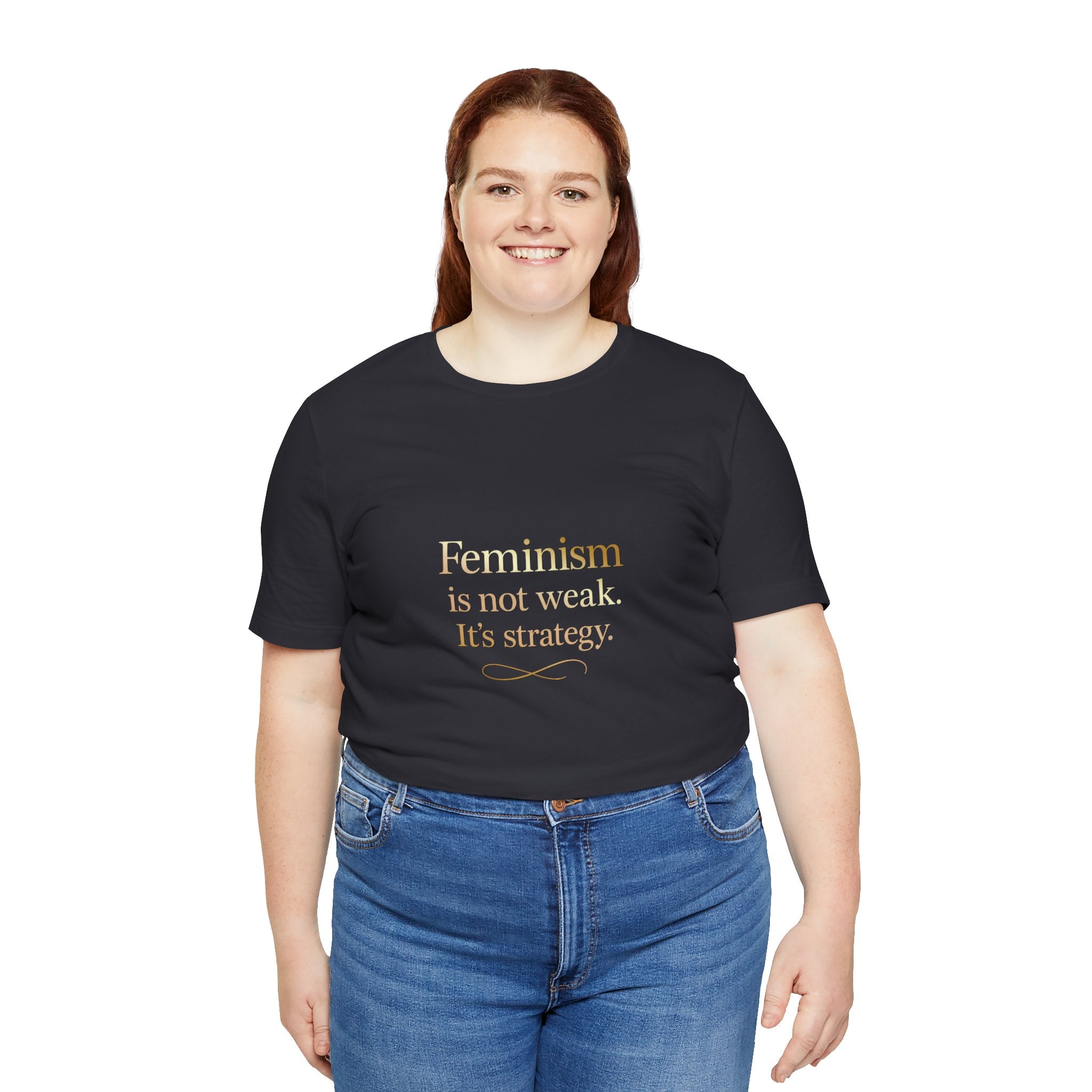 Feminism Is Not Weak Tee Bold Feminist Statement Shirt