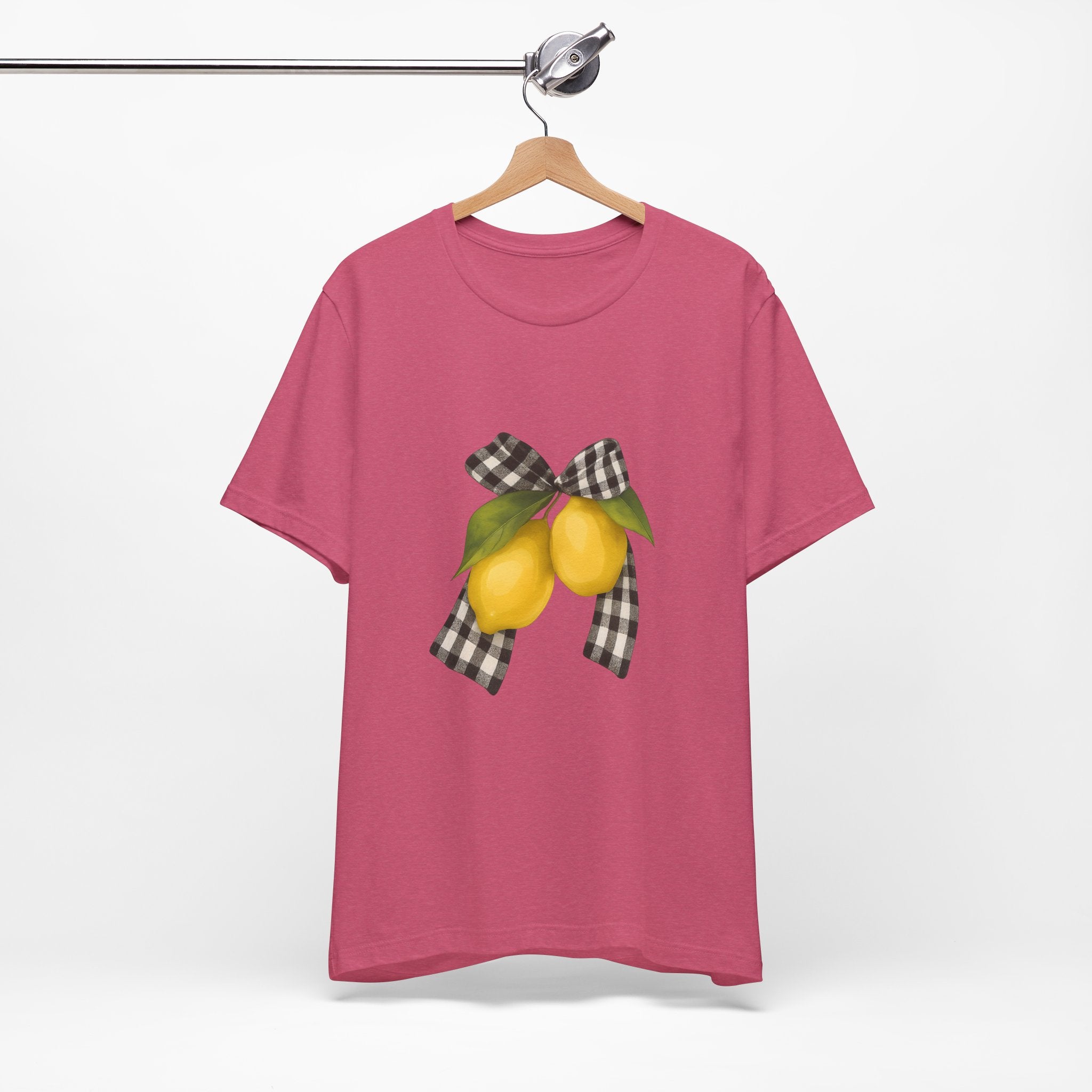 Lemon Print Unisex Tee - Perfect for Summer Parties, Gifts, Everyday wear, Festivals, and Home Decor