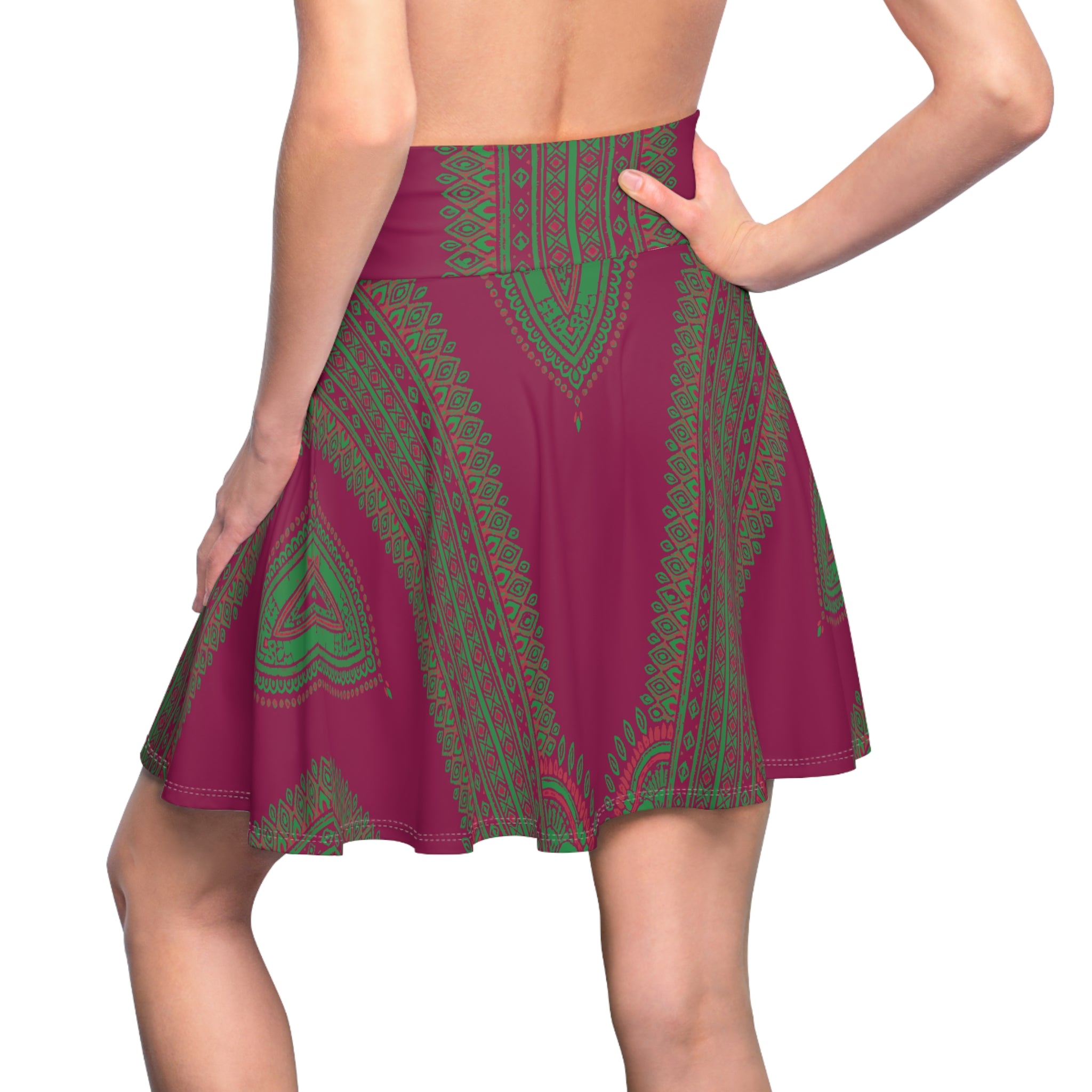 Dashiki Women's Skater Skirt