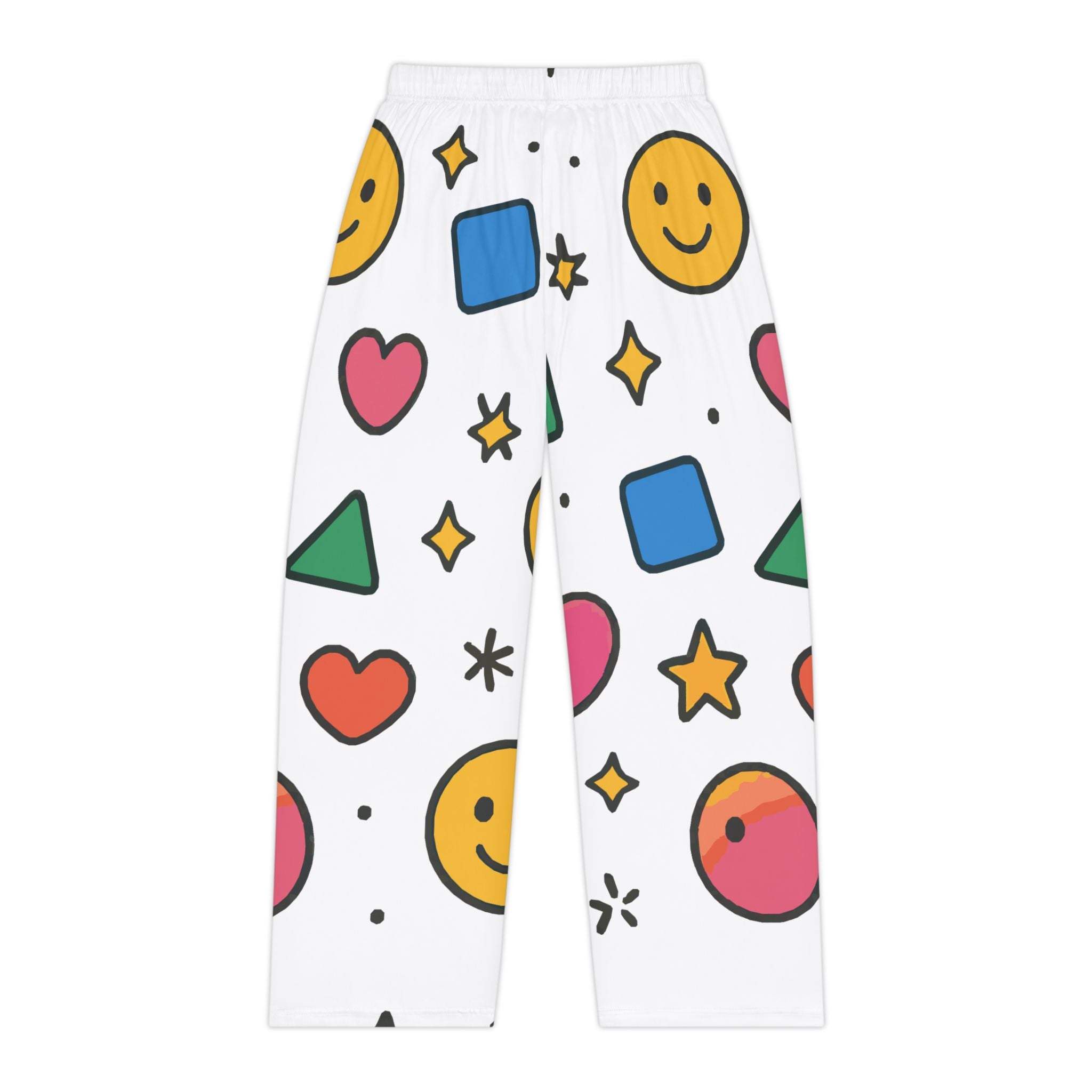 Colorful Women's Pajama Pants - Fun Print for Casual Nights, Sleepwear, Loungewear, Gift for Her, Cheerful PJs