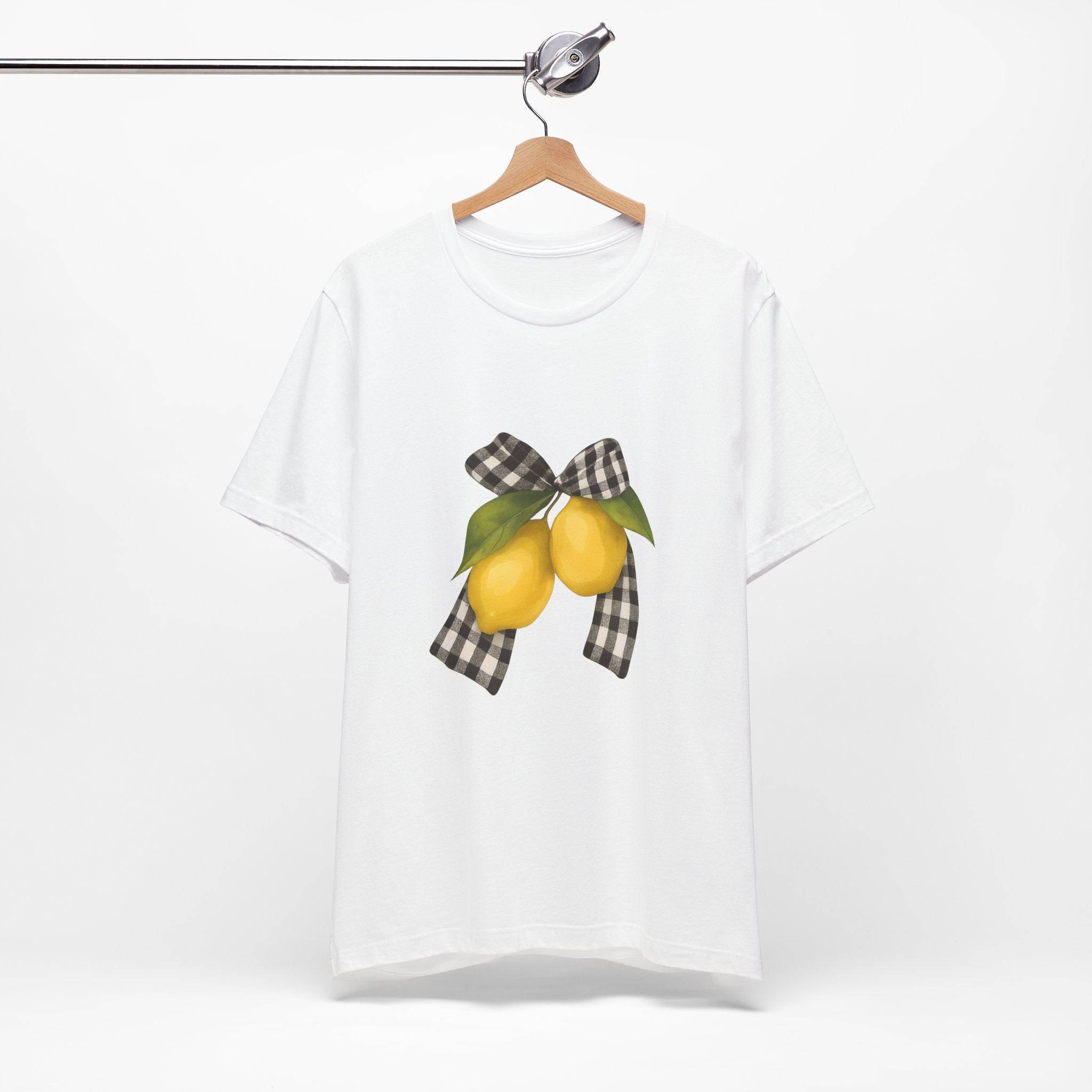 Lemon Print Unisex Tee - Perfect for Summer Parties, Gifts, Everyday wear, Festivals, and Home Decor