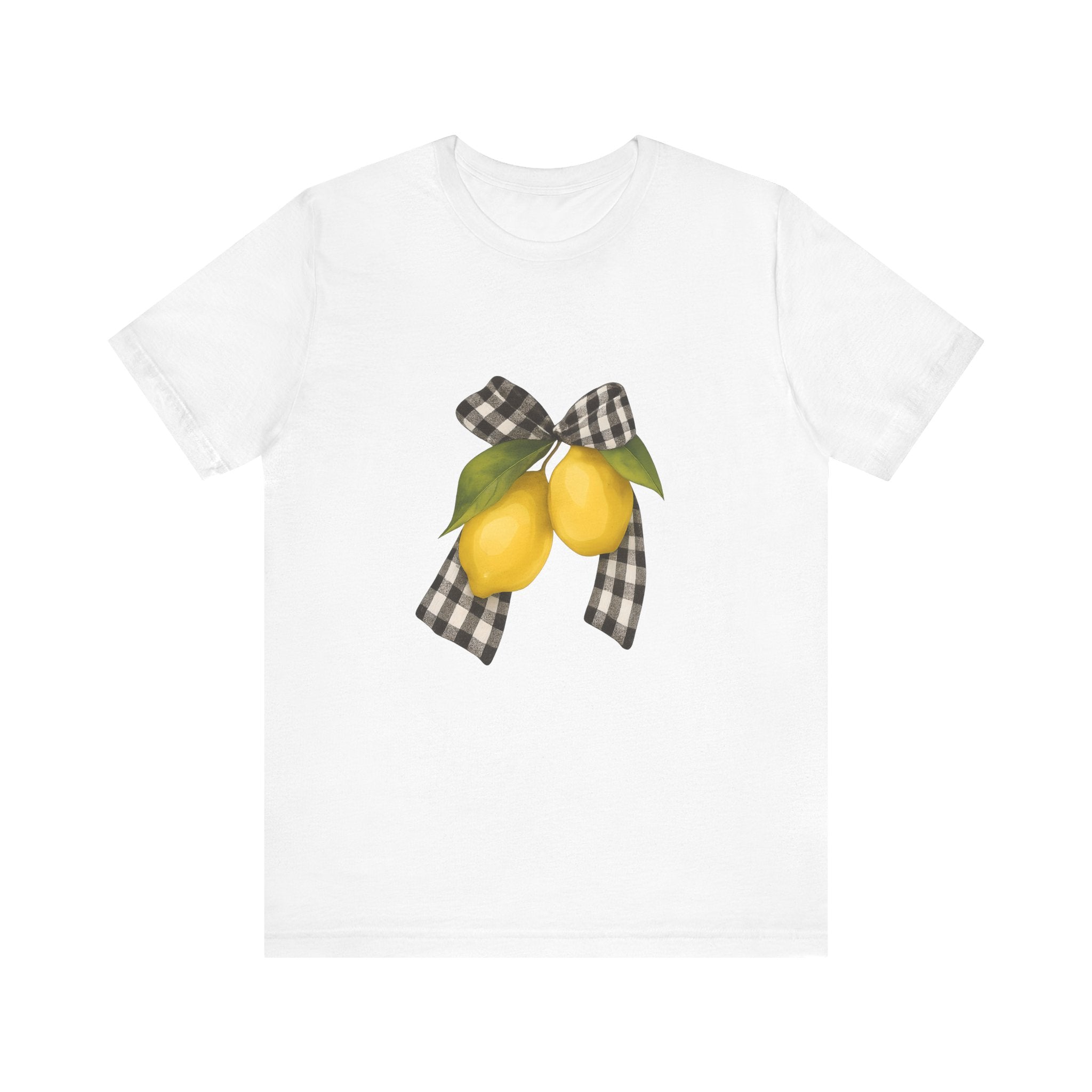 Lemon Print Unisex Tee - Perfect for Summer Parties, Gifts, Everyday wear, Festivals, and Home Decor