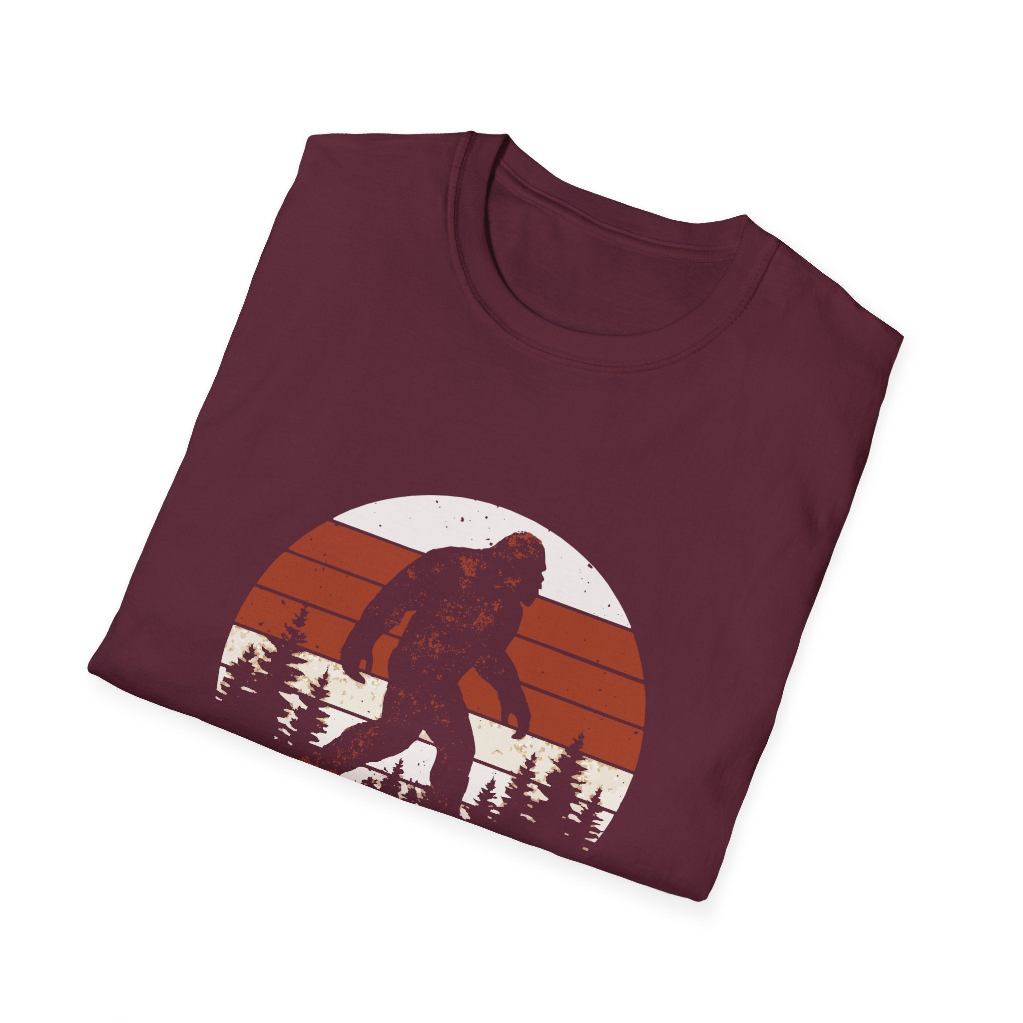 Bigfoot Adventure T-Shirt - Fun Unisex Tee for Nature Lovers, Casual Wear, Gift for Outdoorsy Friends, Hiking Gear, Unique Apparel