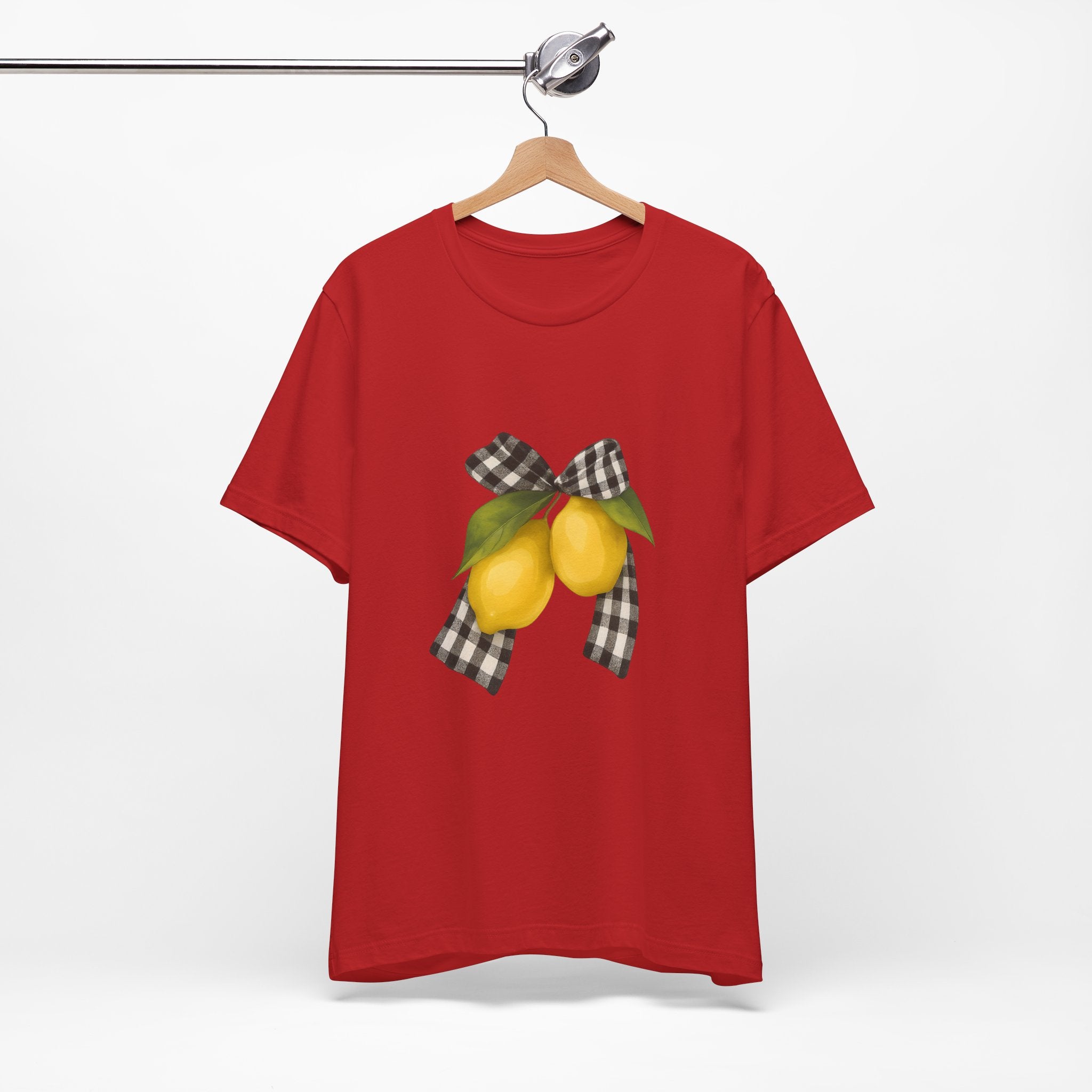 Lemon Print Unisex Tee - Perfect for Summer Parties, Gifts, Everyday wear, Festivals, and Home Decor