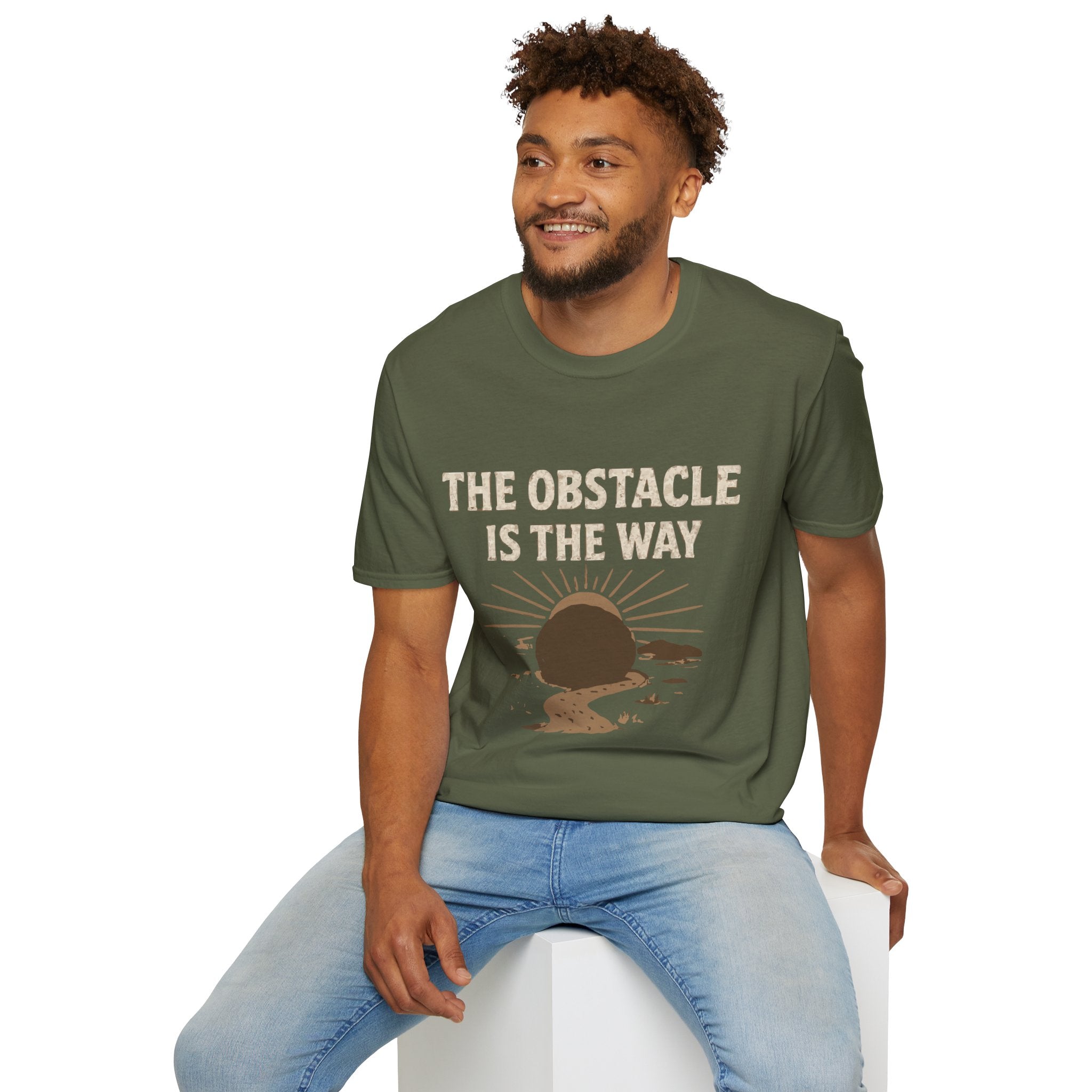Graphic T-Shirt - The Obstacle is the Way