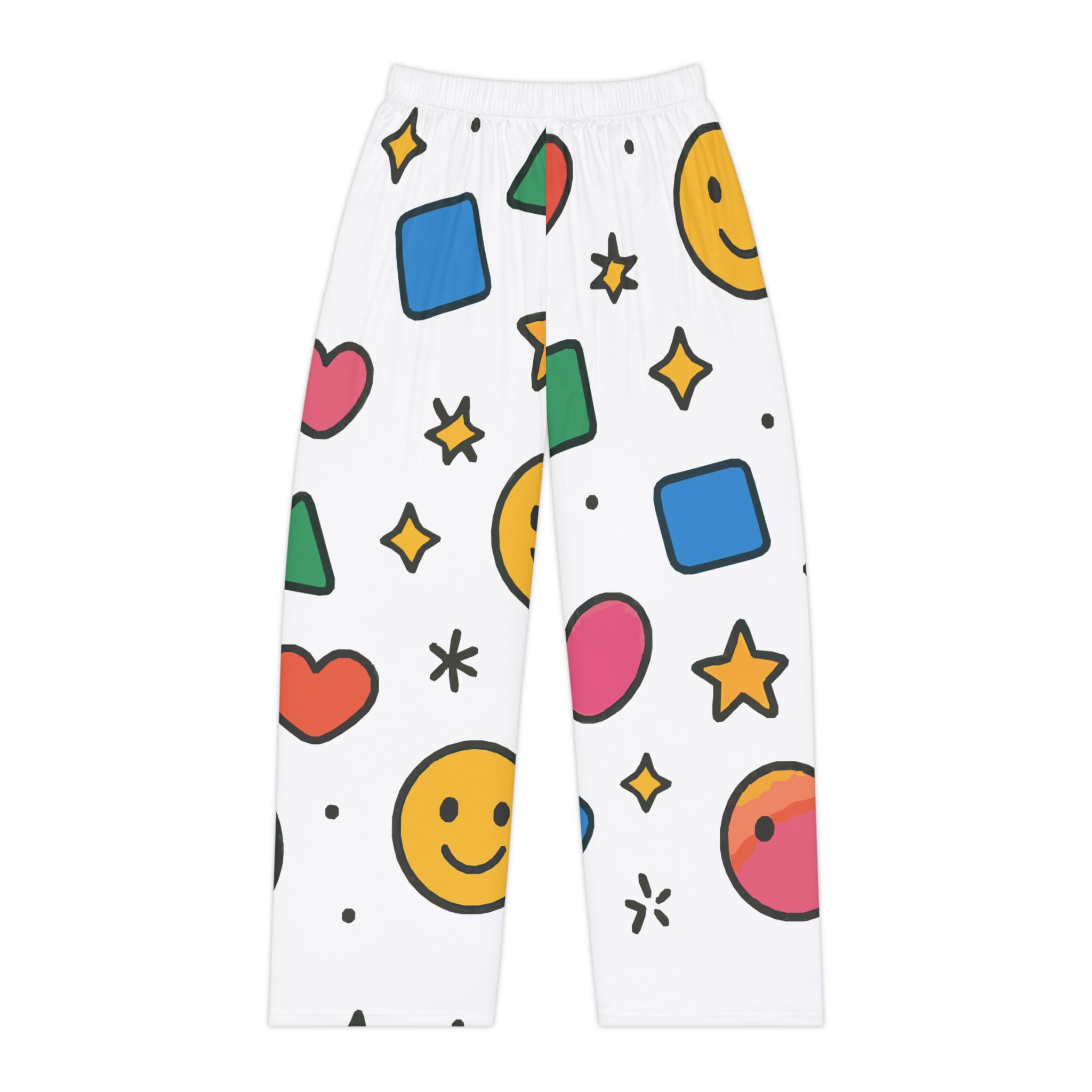 Colorful Women's Pajama Pants - Fun Print for Casual Nights, Sleepwear, Loungewear, Gift for Her, Cheerful PJs