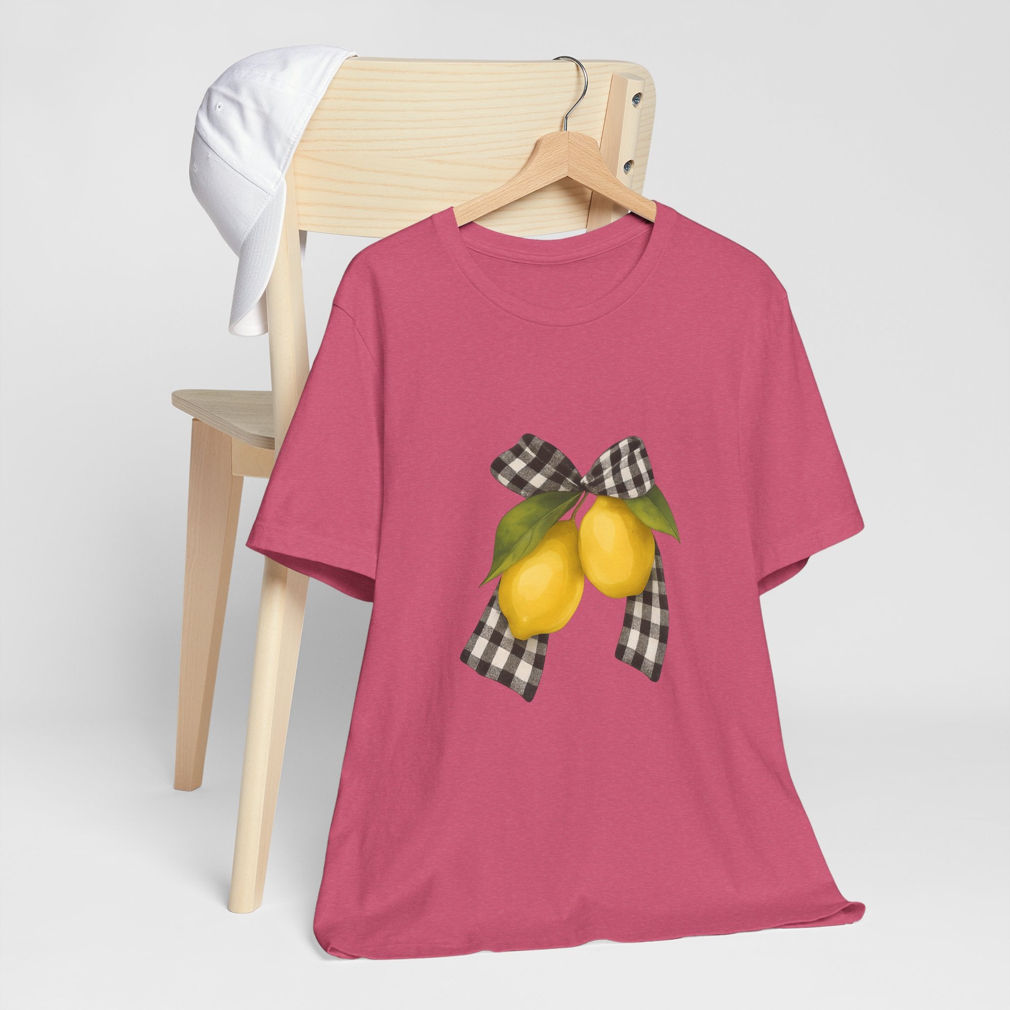 Lemon Print Unisex Tee - Perfect for Summer Parties, Gifts, Everyday wear, Festivals, and Home Decor