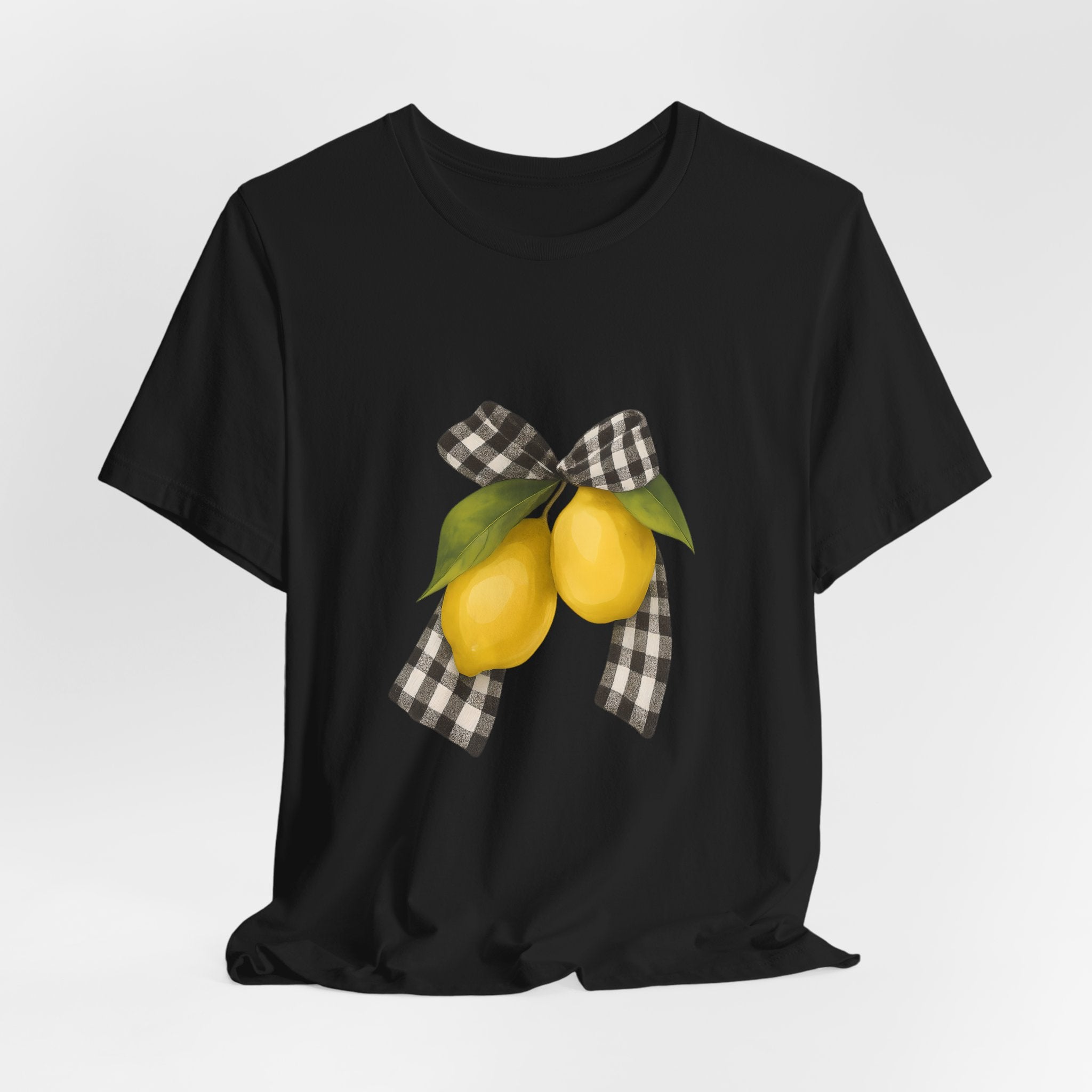 Lemon Print Unisex Tee - Perfect for Summer Parties, Gifts, Everyday wear, Festivals, and Home Decor
