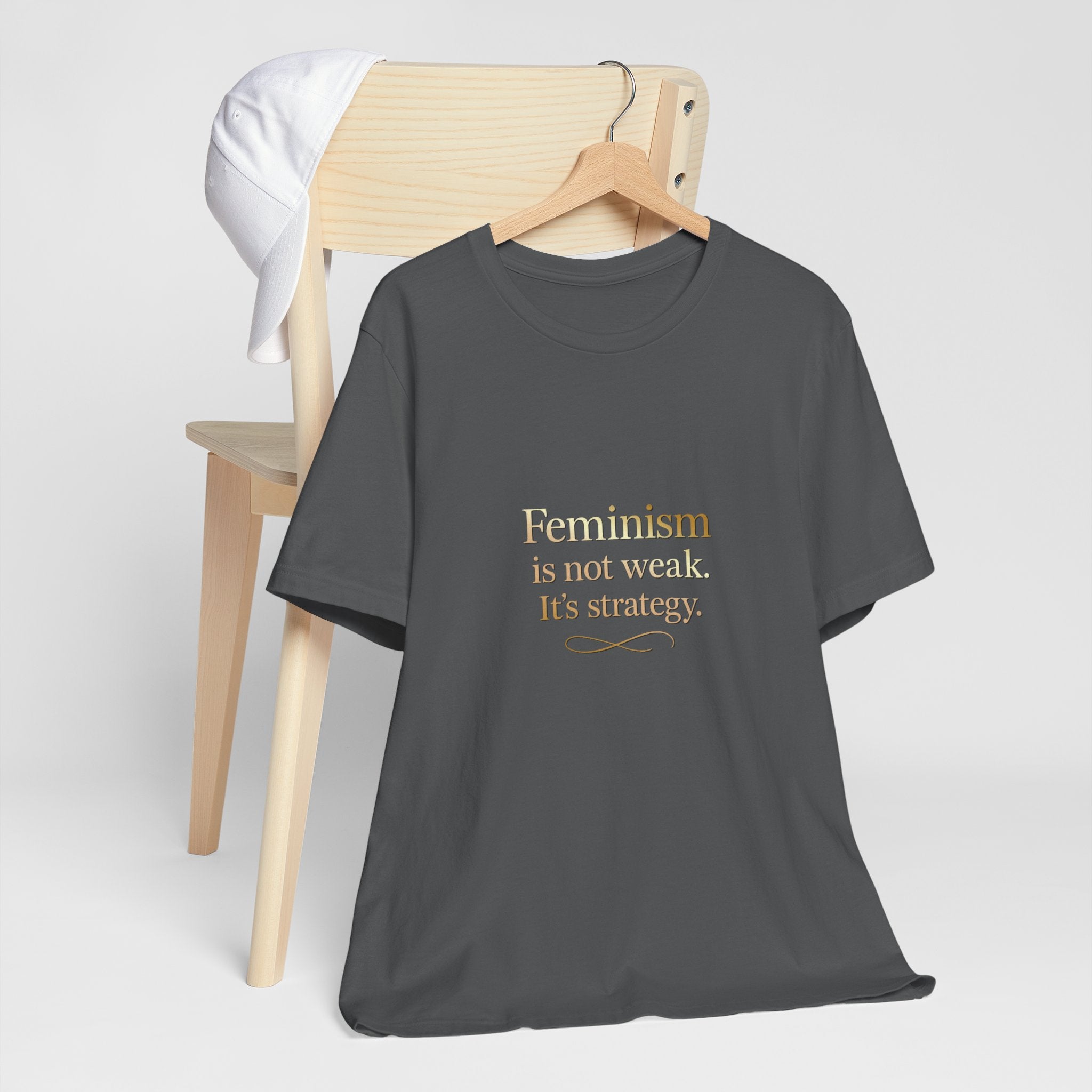 Feminism Is Not Weak Tee Bold Feminist Statement Shirt
