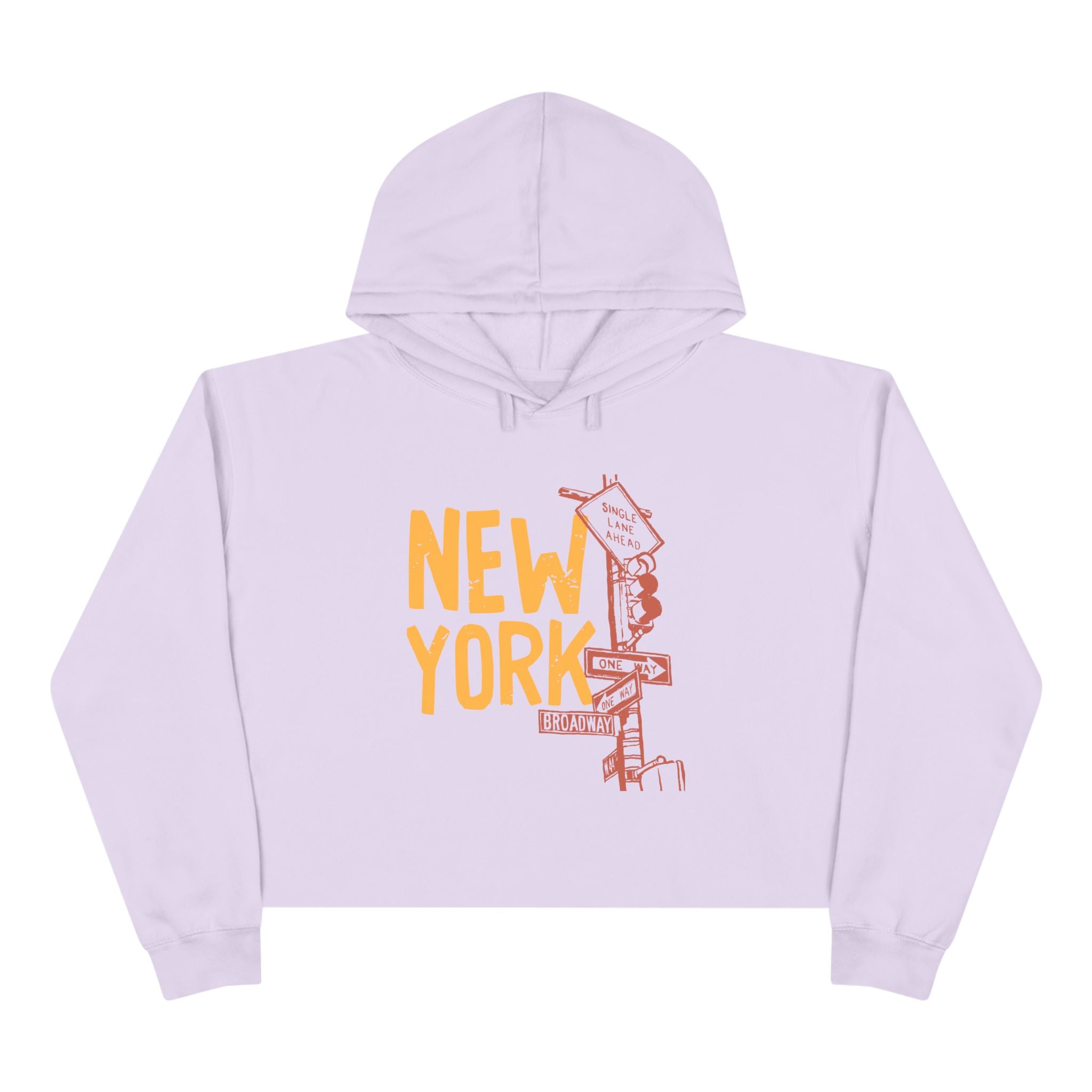 New York City Crop Hoodie, Urban Streetwear, Gift for Travelers, Summer Layer, Vacation Outfit, Cool Trendy Apparel