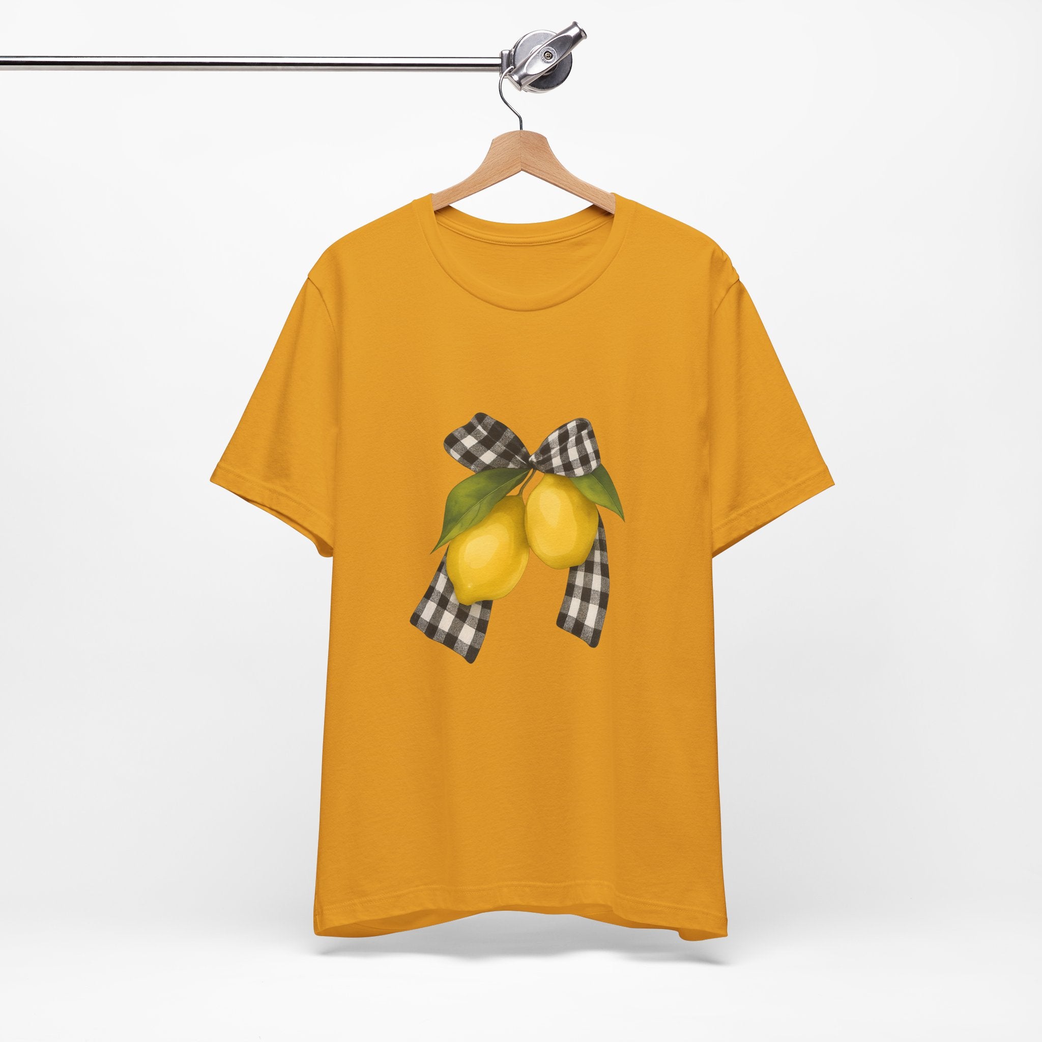 Lemon Print Unisex Tee - Perfect for Summer Parties, Gifts, Everyday wear, Festivals, and Home Decor