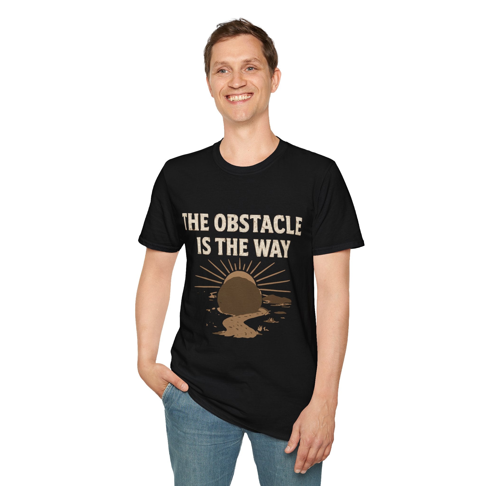 Graphic T-Shirt - The Obstacle is the Way