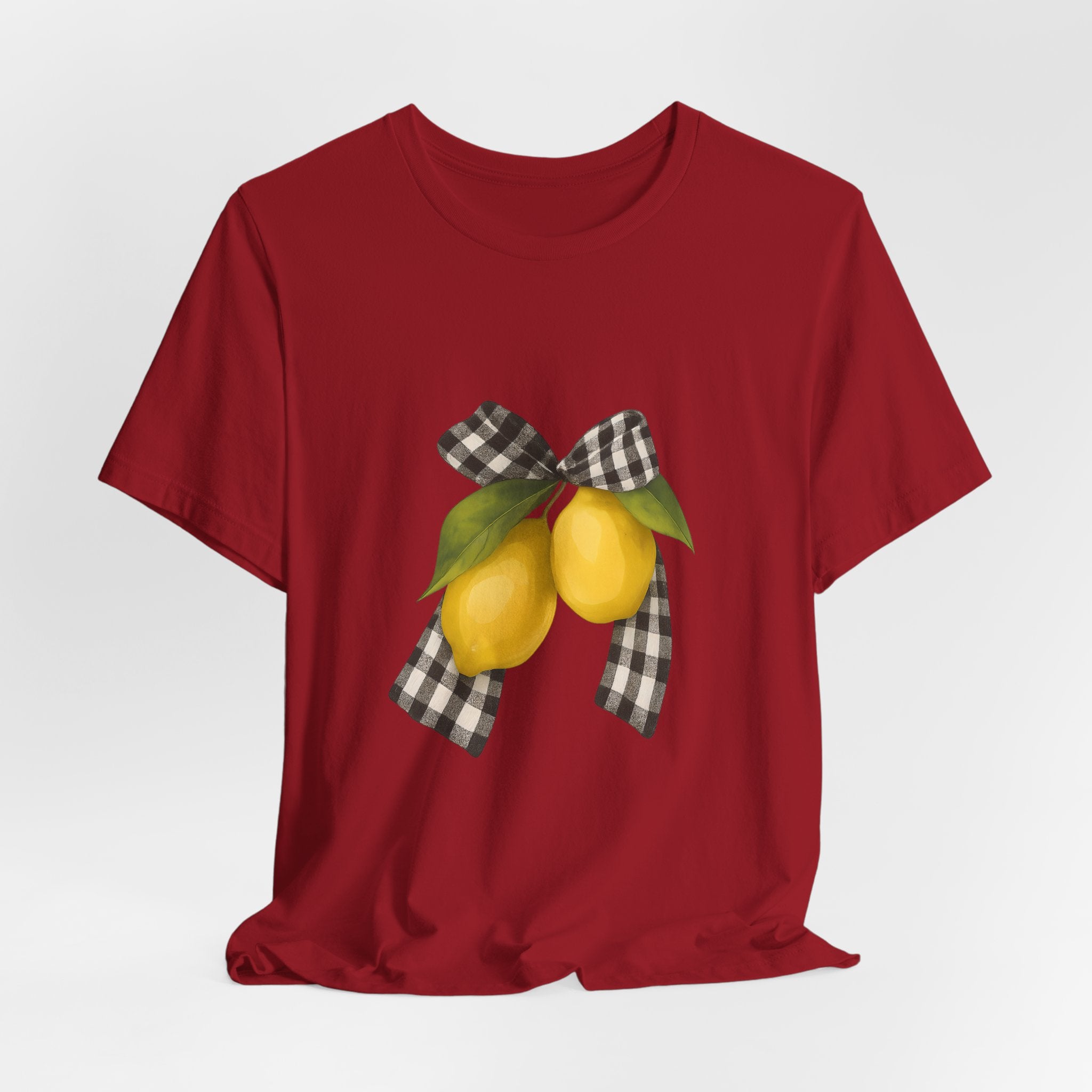 Lemon Print Unisex Tee - Perfect for Summer Parties, Gifts, Everyday wear, Festivals, and Home Decor
