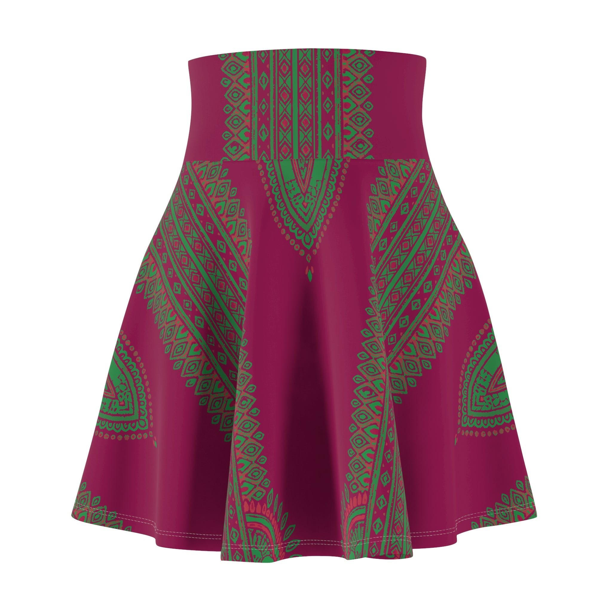 Dashiki Women's Skater Skirt