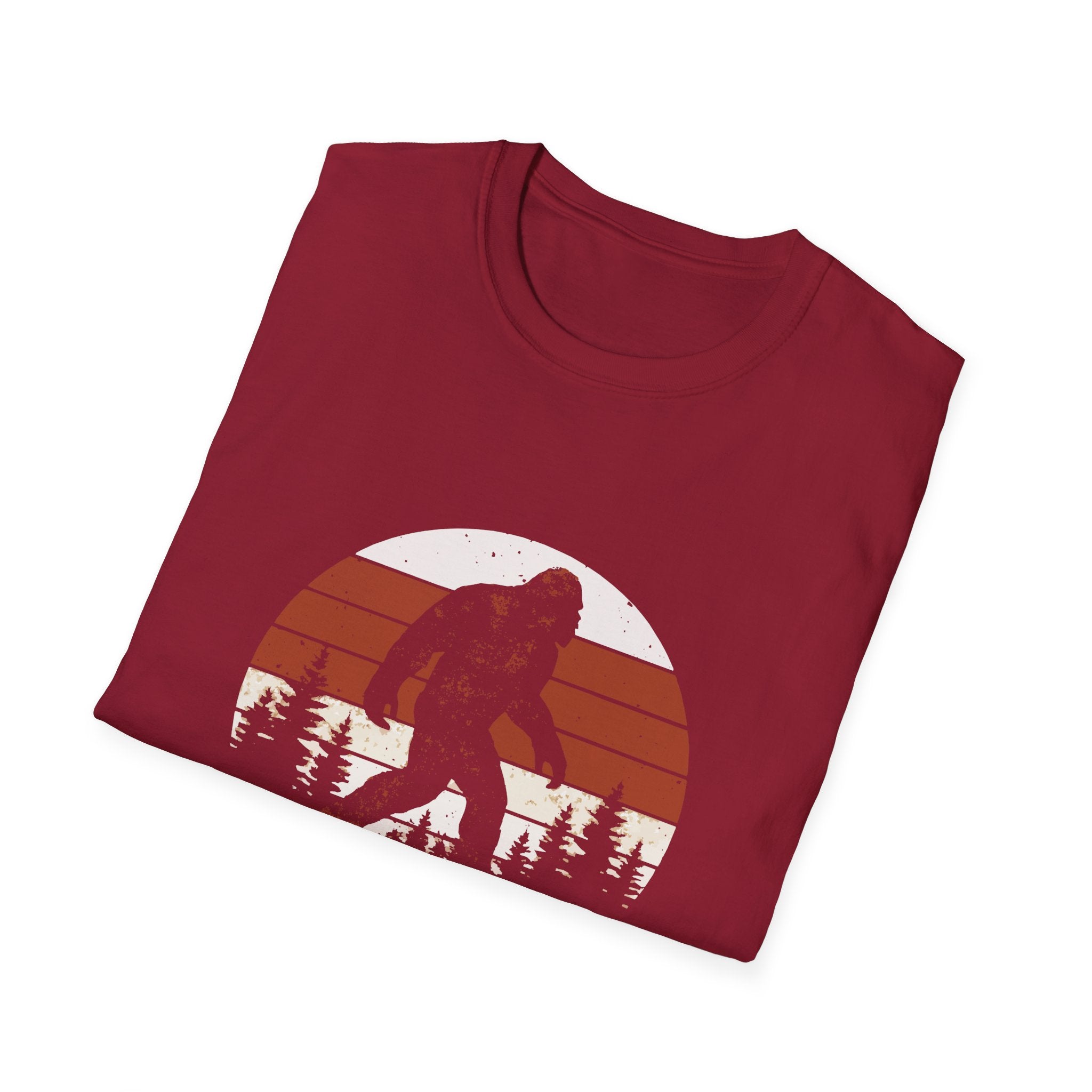 Bigfoot Adventure T-Shirt - Fun Unisex Tee for Nature Lovers, Casual Wear, Gift for Outdoorsy Friends, Hiking Gear, Unique Apparel