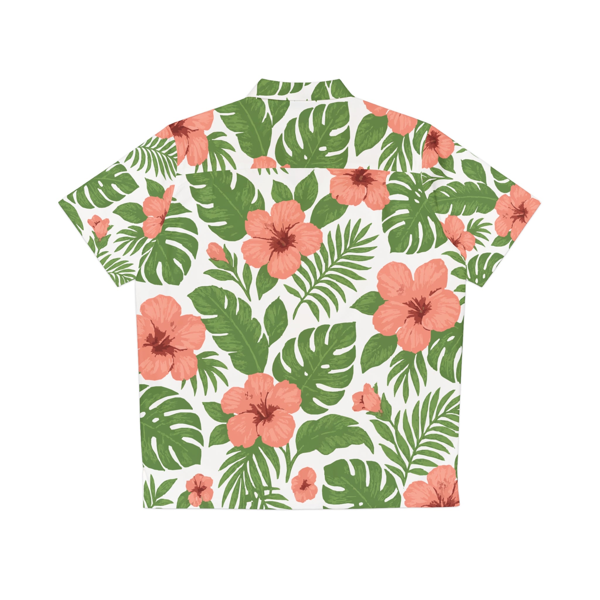 Men's Tropical Hawaiian Shirt, Summer Vibes, Beach Wear, Vacation Fashion, Luau Party Shirt, Trendy Casual Apparel