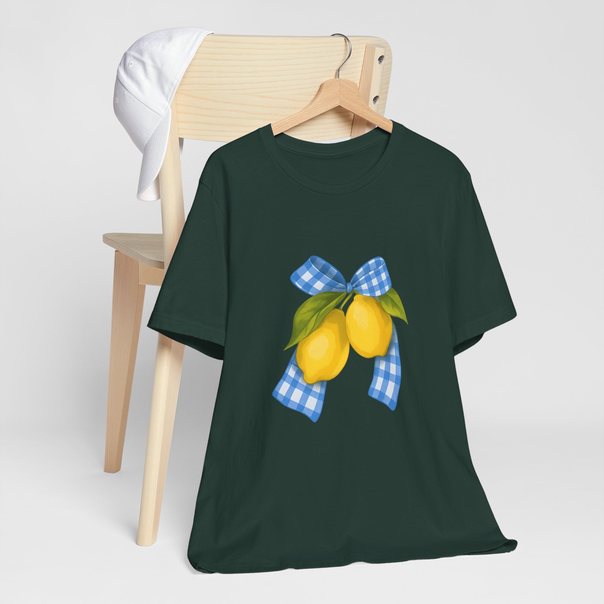 Lemon Blossom Unisex Tee - Summer Vibes, Farmhouse Style, Gifts for Her, Casual Wear, Garden Party Attire