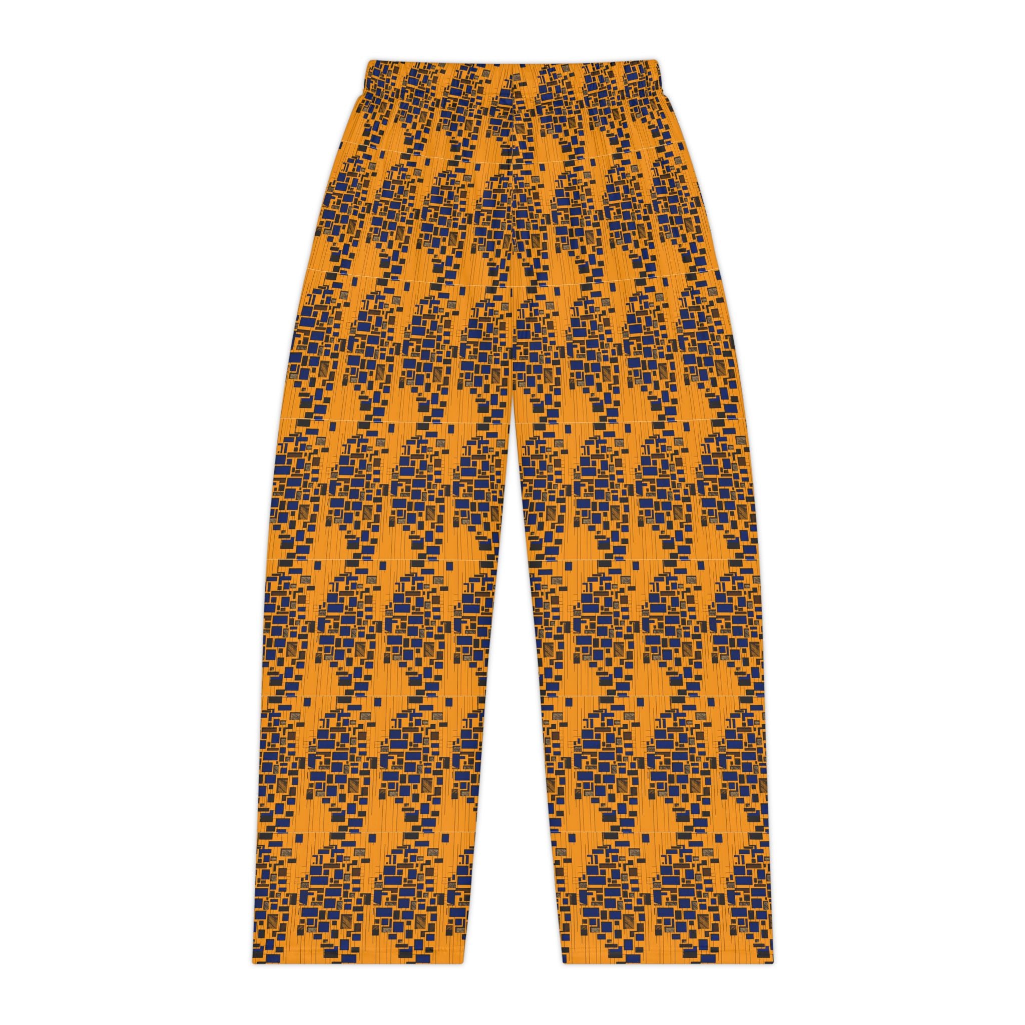 Stylish Women's Pajama Pants - Colorful Geometric Design for Cozy Nights, Loungewear, Gift Idea, Sleepwear, Home Comfort