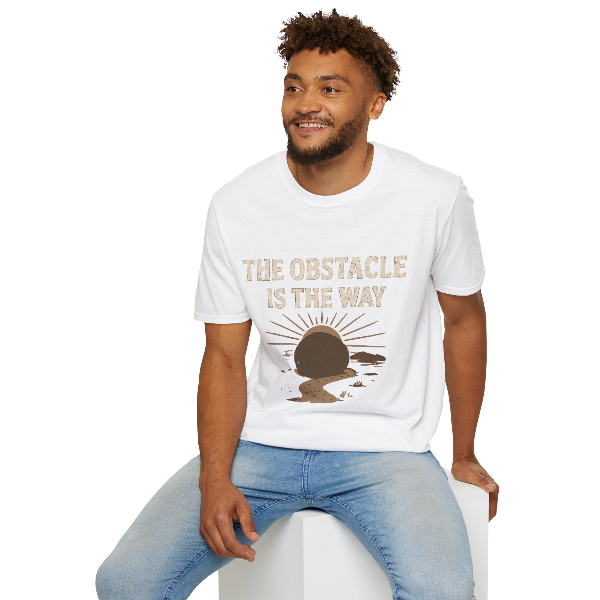 Graphic T-Shirt - The Obstacle is the Way