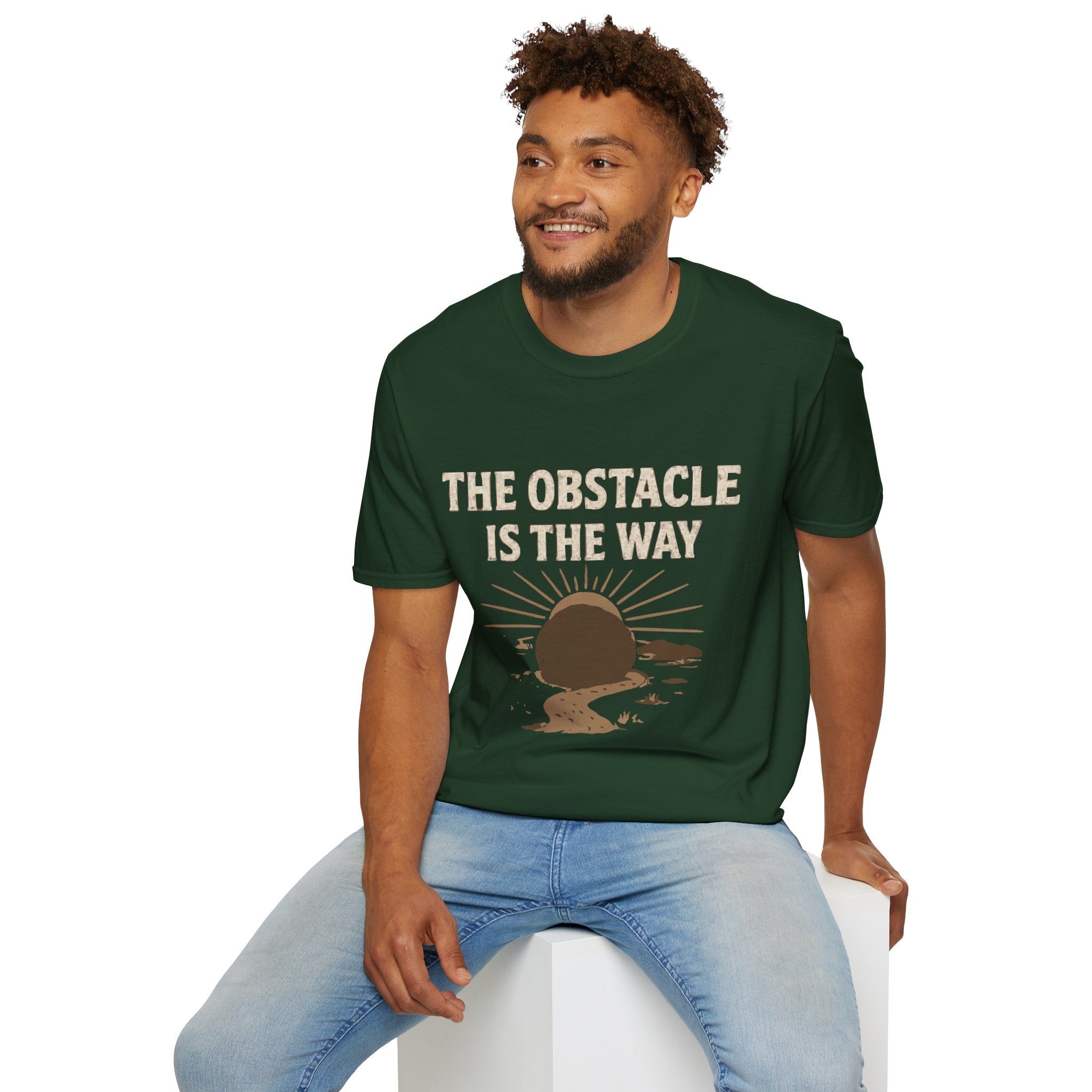Graphic T-Shirt - The Obstacle is the Way