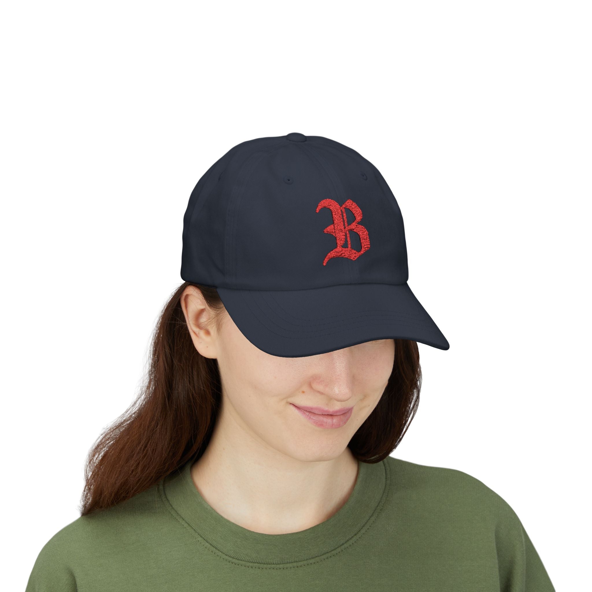 Classic Dad Cap with Bold Letter B | Casual Trucker Hat, Gift for Dad, Baseball Cap, Summer Style, Everyday Wear