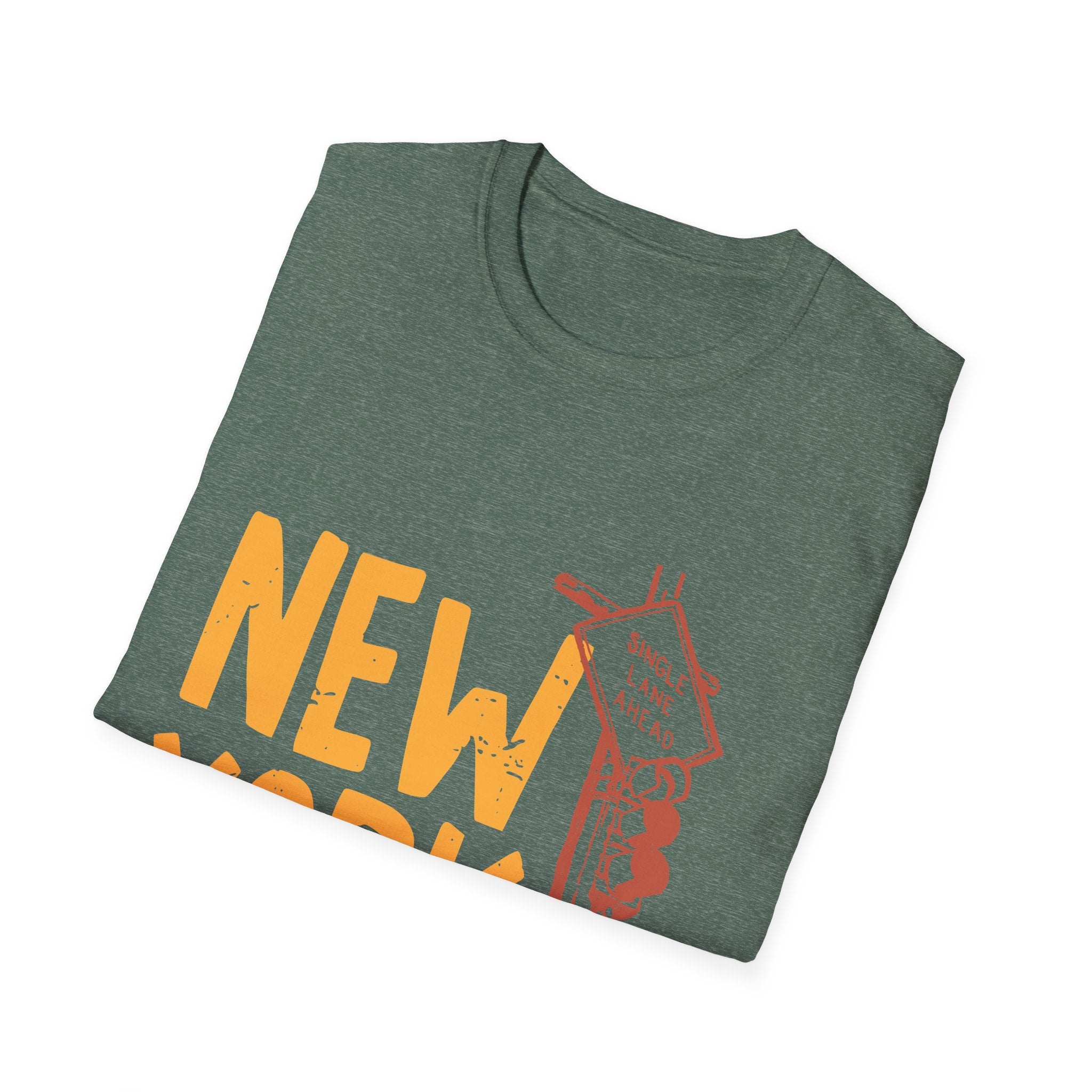 New York Skyline Unisex Softstyle T-Shirt, City Apparel, Travel Shirt, Gift for NYC Lovers, Casual Wear, Summer Fashion