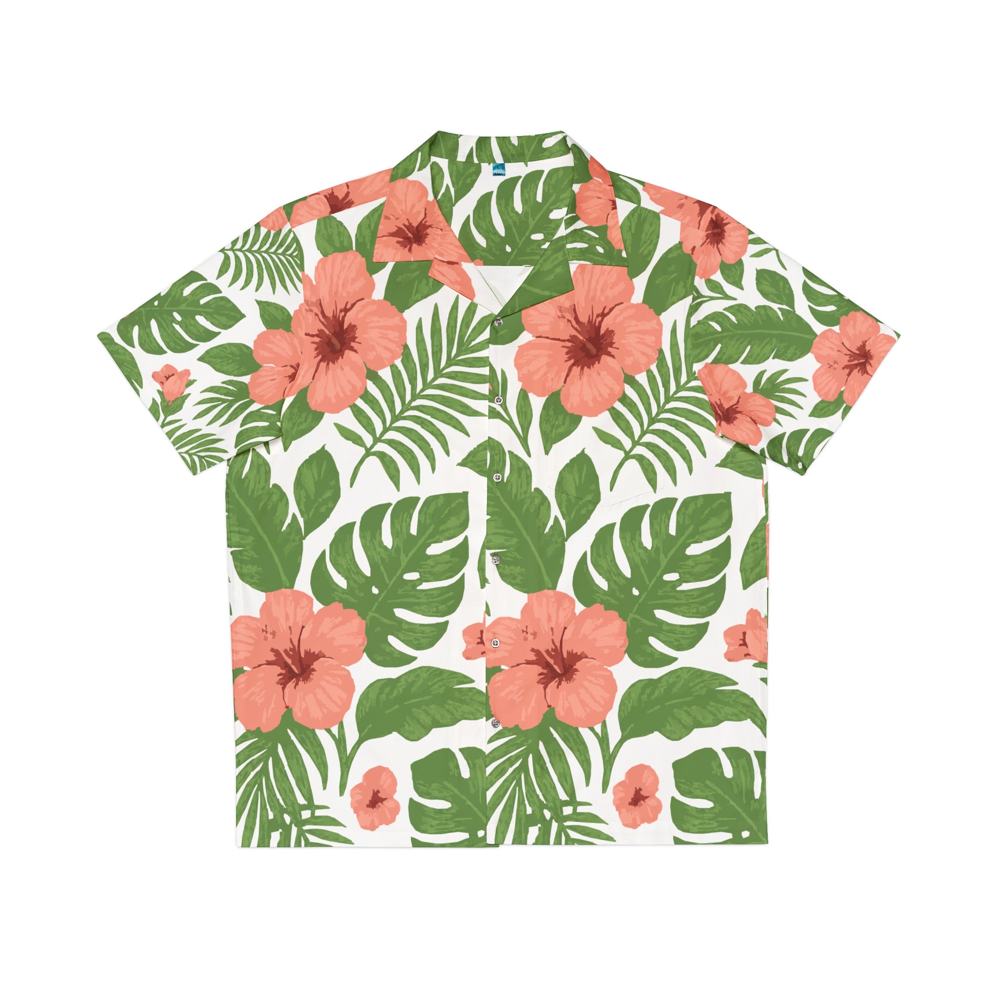 Men's Tropical Hawaiian Shirt, Summer Vibes, Beach Wear, Vacation Fashion, Luau Party Shirt, Trendy Casual Apparel