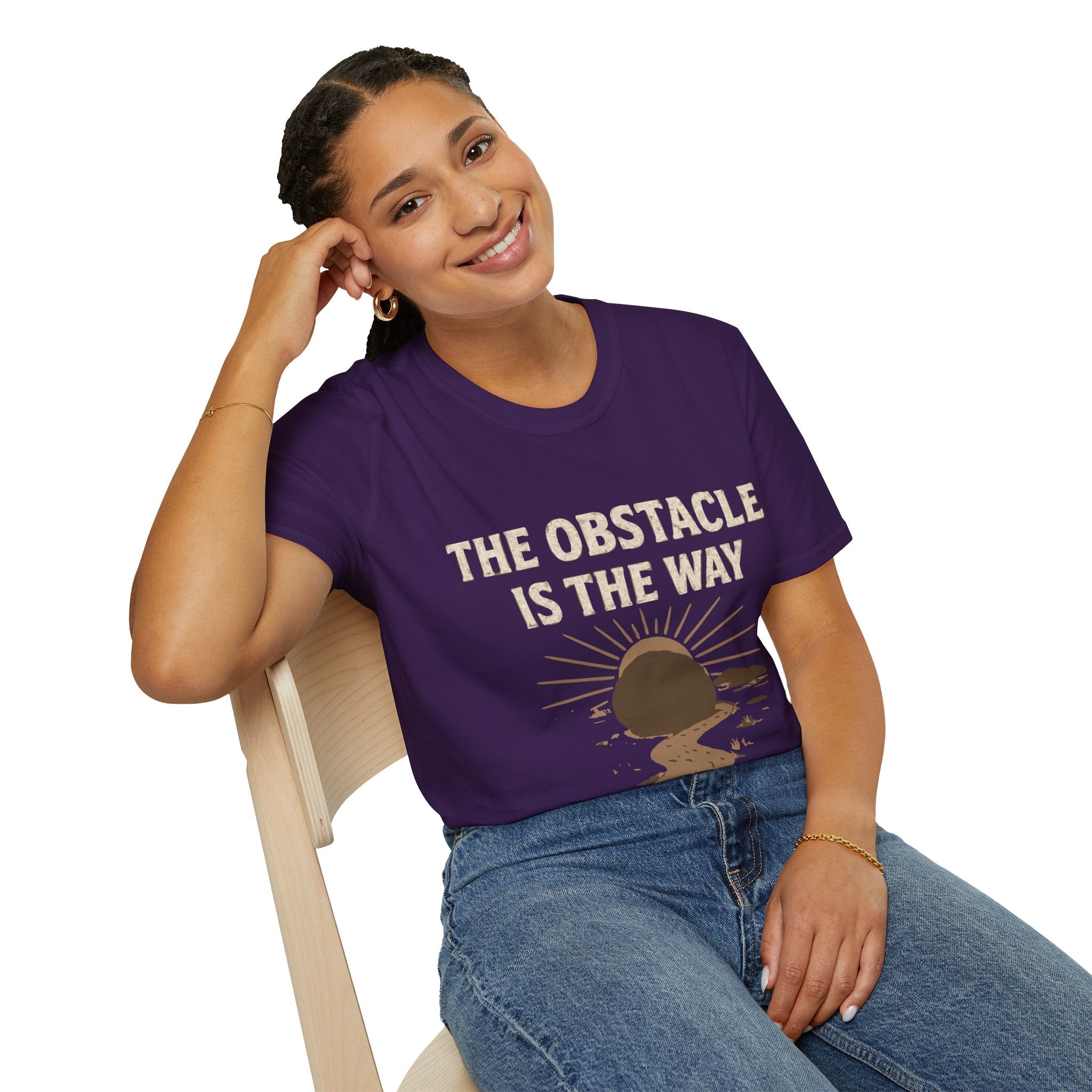 Graphic T-Shirt - The Obstacle is the Way