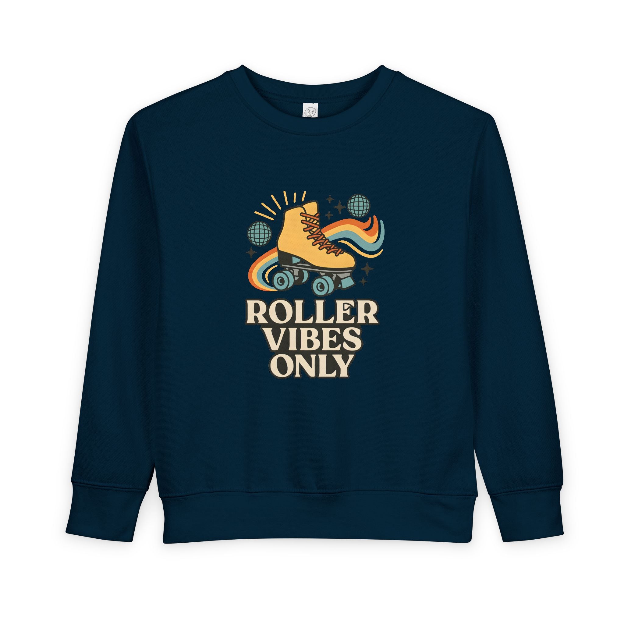 Toddler Roller Skating Sweatshirt, Cozy Toddler Hoodie, Skate Vibes Gift, Trendy Kids Apparel, Retro Roller Rink Style