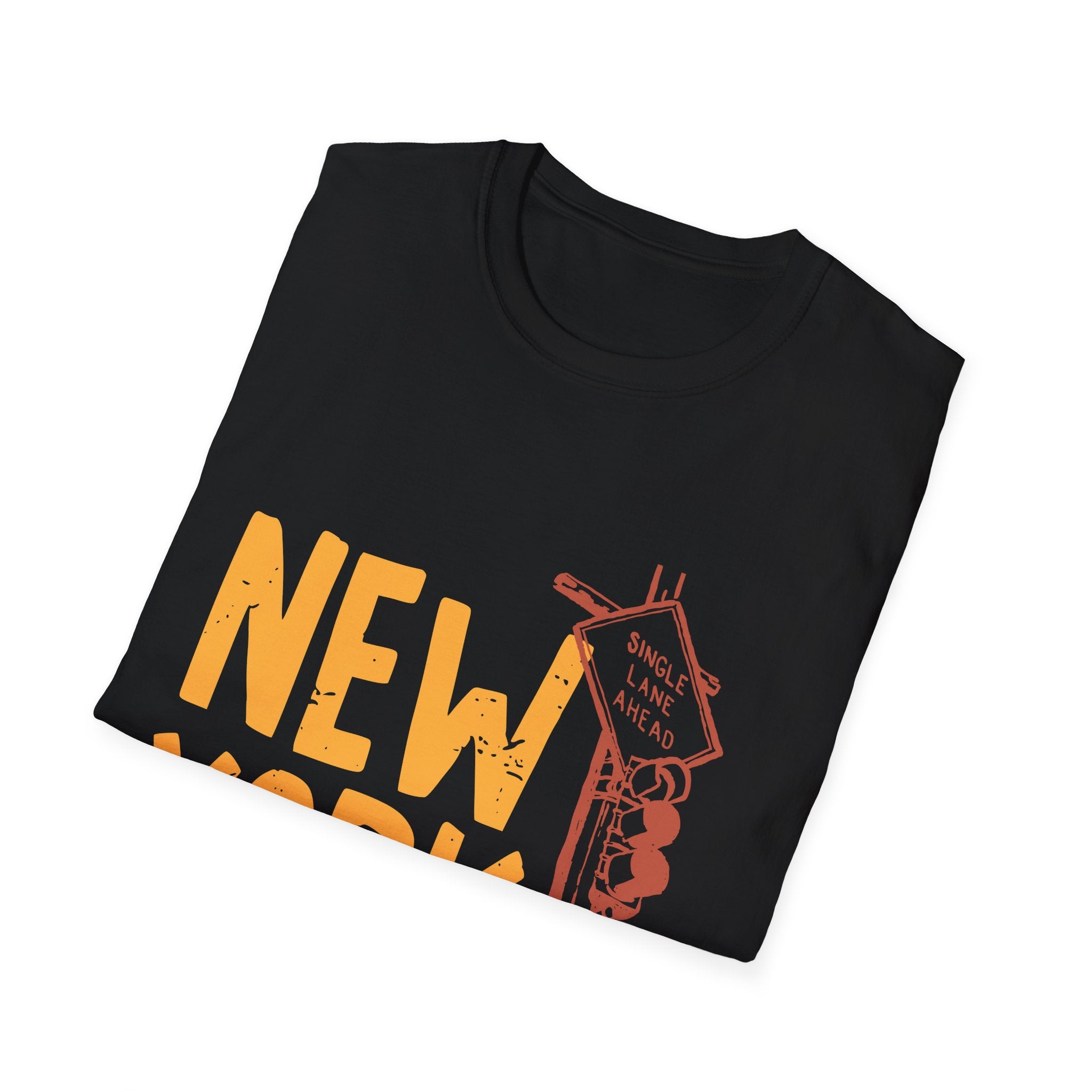 New York Skyline Unisex Softstyle T-Shirt, City Apparel, Travel Shirt, Gift for NYC Lovers, Casual Wear, Summer Fashion