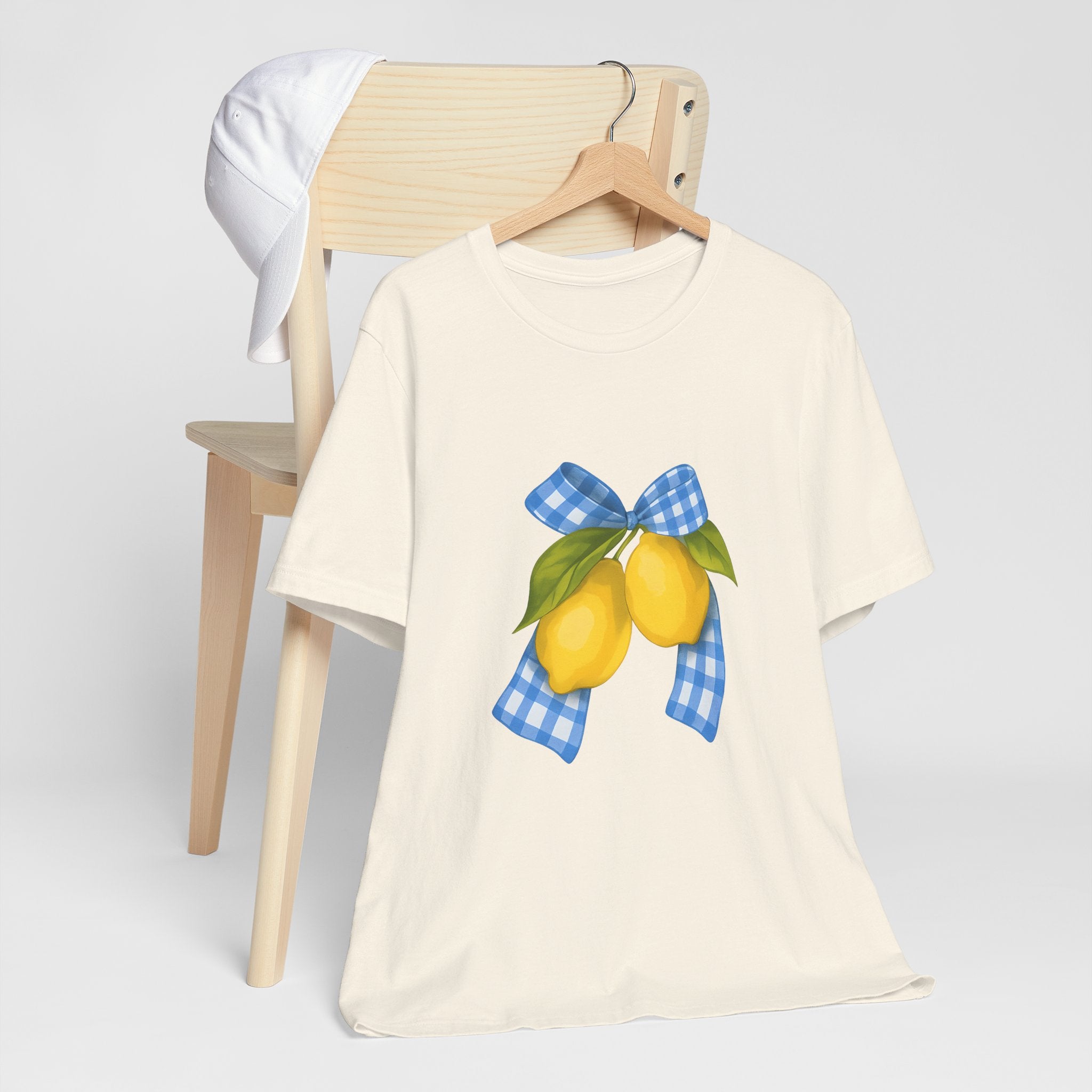 Lemon Blossom Unisex Tee - Summer Vibes, Farmhouse Style, Gifts for Her, Casual Wear, Garden Party Attire