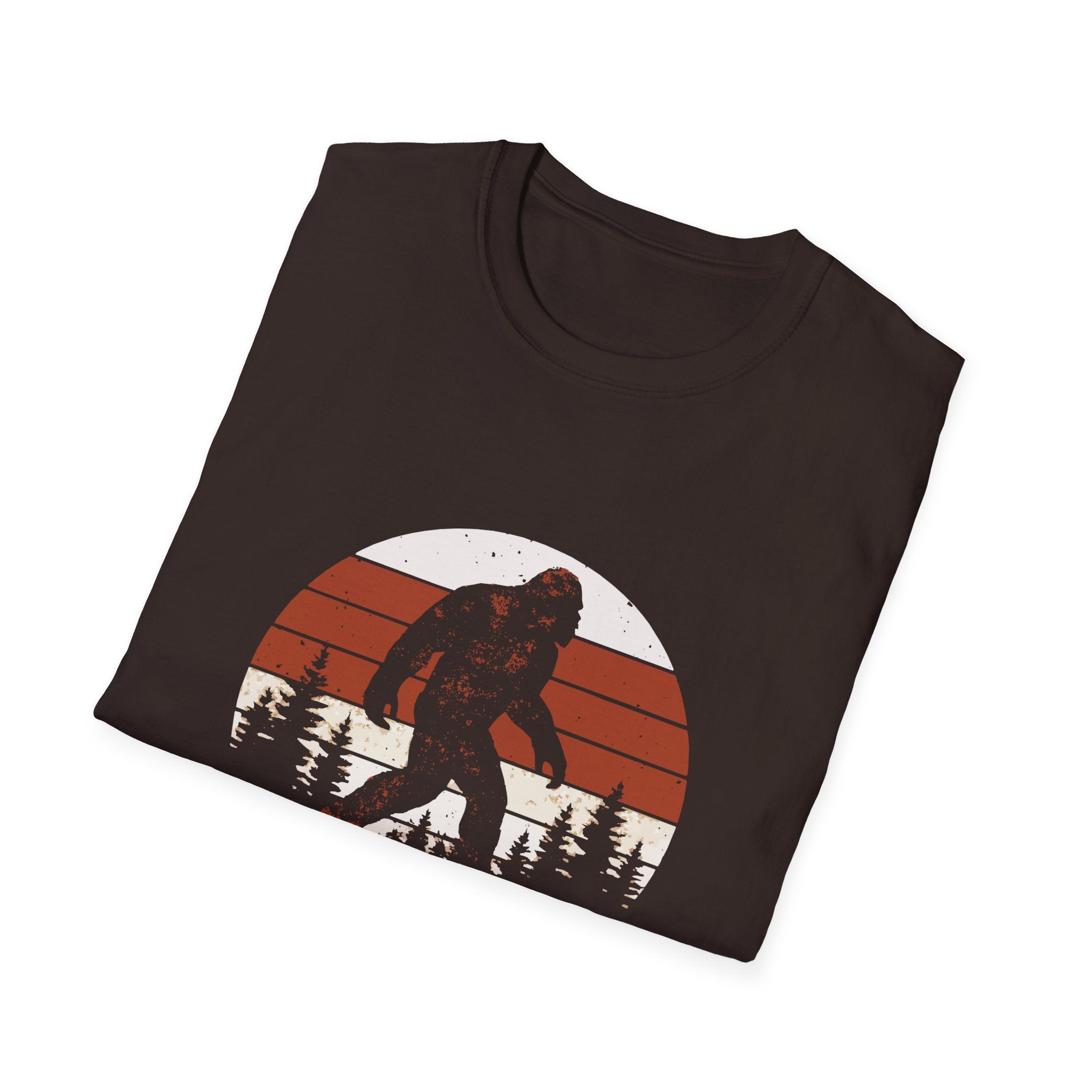 Bigfoot Adventure T-Shirt - Fun Unisex Tee for Nature Lovers, Casual Wear, Gift for Outdoorsy Friends, Hiking Gear, Unique Apparel