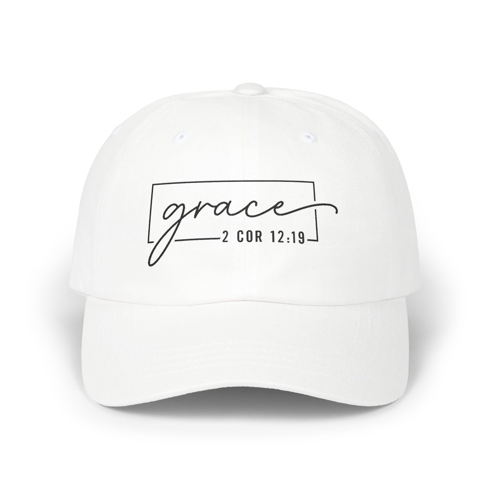 Graceful Dad Cap - Inspirational Gift for Dads, Casual Sun Protection, Father's Day, Everyday Fashion, Christian Apparel