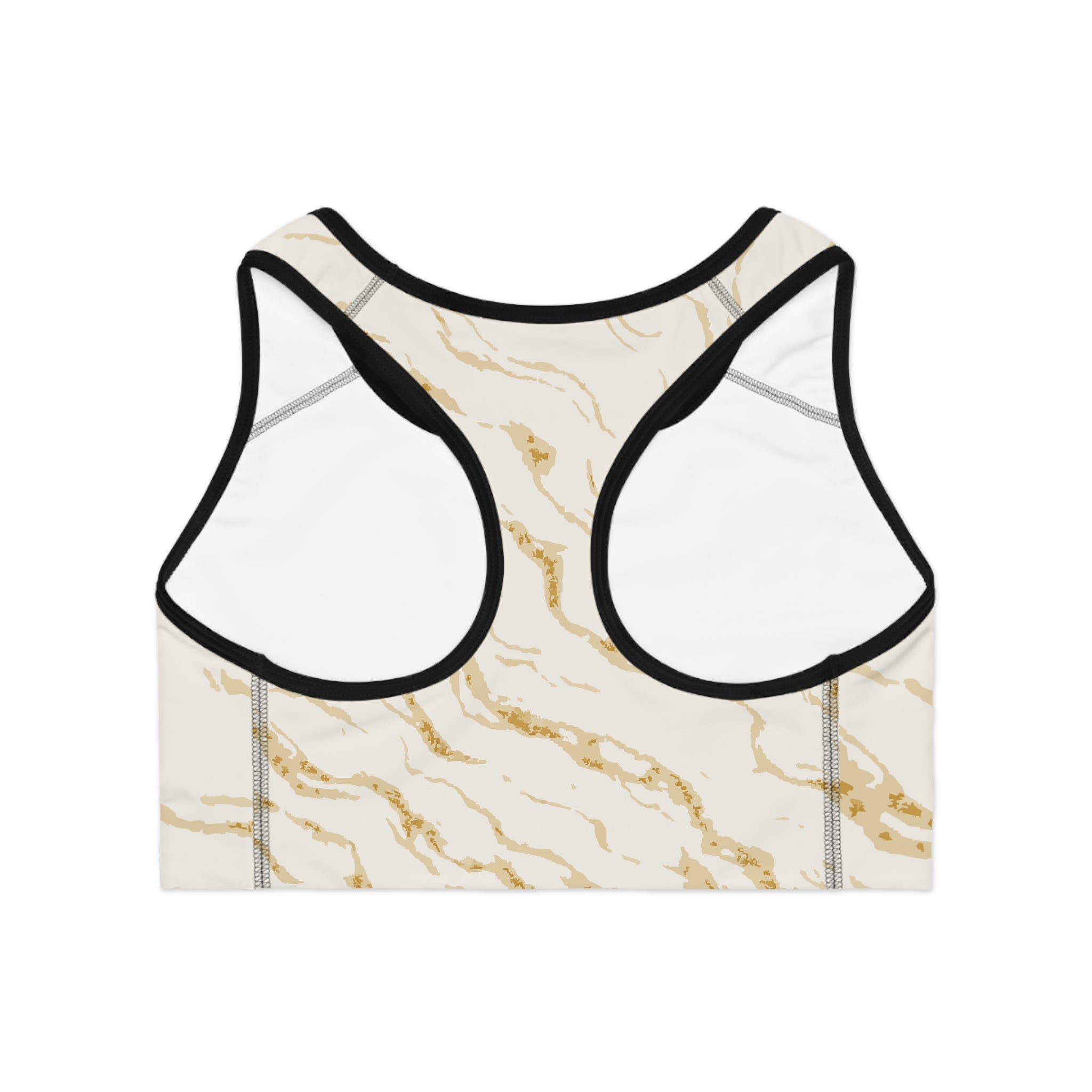 Elegant Marble Sports Bra, Stylish Workout Top, Fitness Apparel, Unique Activewear, Gift for Athletes, Trendy Gym Wear