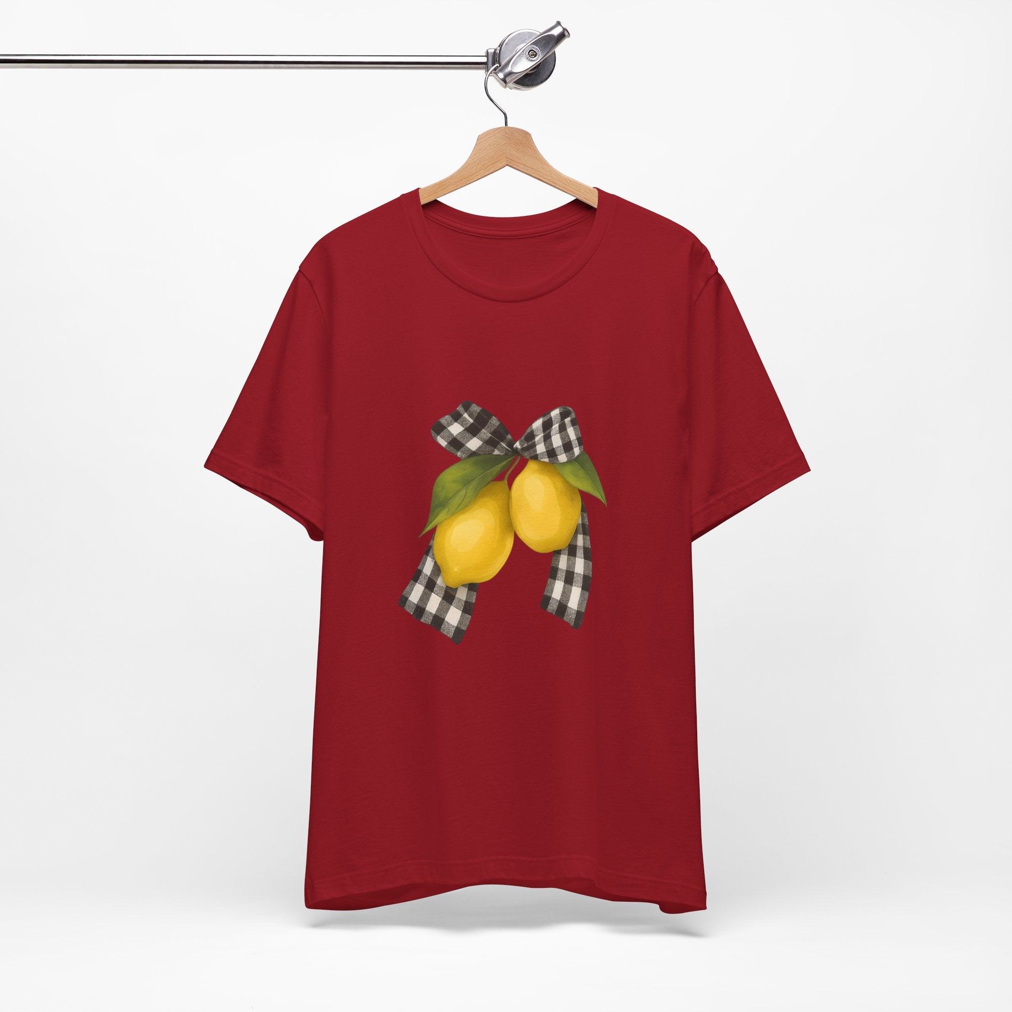 Lemon Print Unisex Tee - Perfect for Summer Parties, Gifts, Everyday wear, Festivals, and Home Decor
