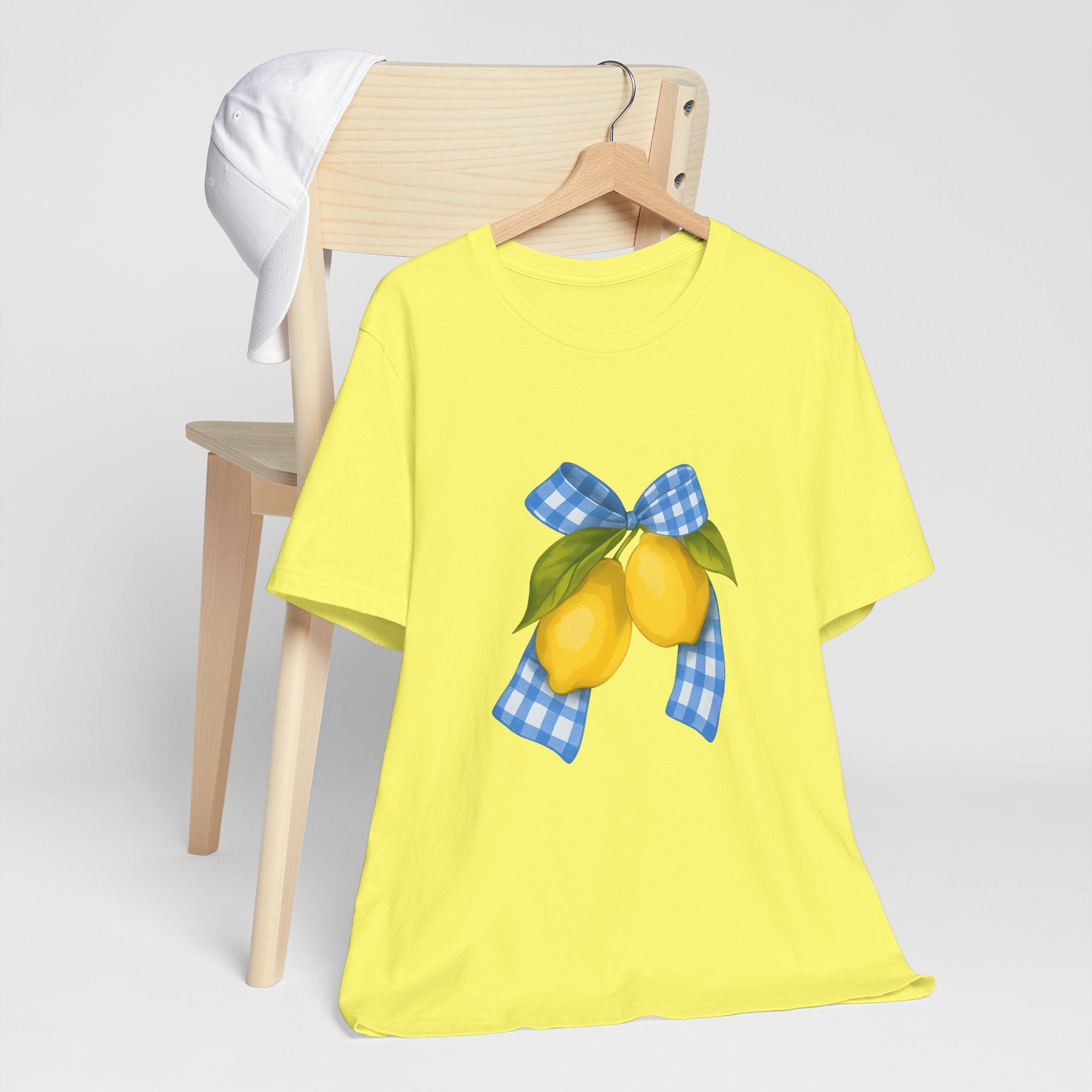 Lemon Blossom Unisex Tee - Summer Vibes, Farmhouse Style, Gifts for Her, Casual Wear, Garden Party Attire