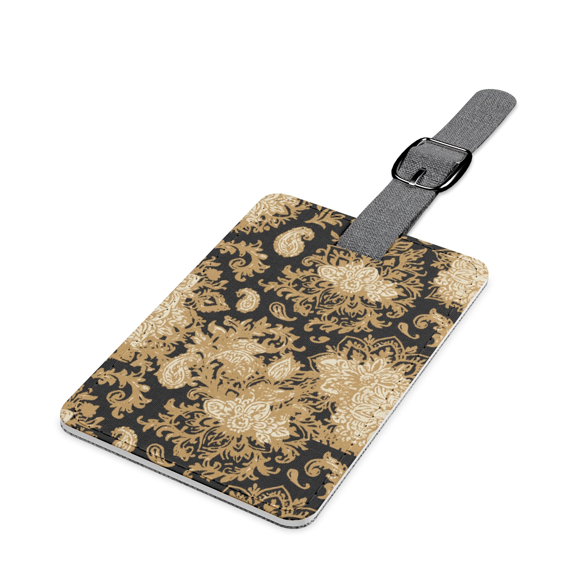 Elegant Saffiano Luggage Tag, Travel Accessory, Unique Gift for Travelers, Personalized Bag Tag, Stylish Baggage Identification